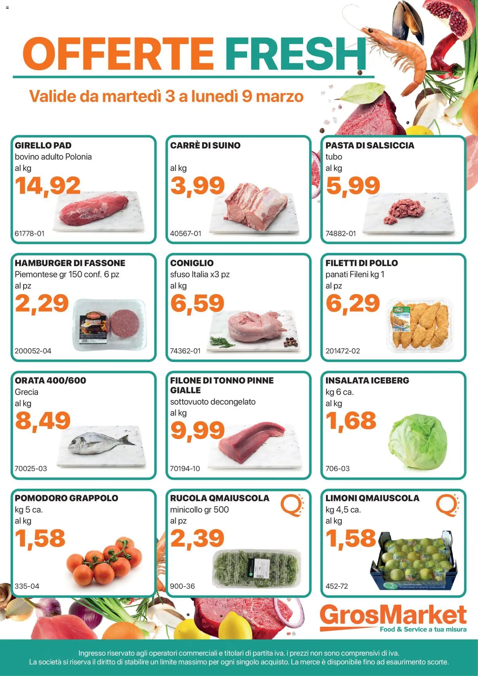Sogegross volantino Offerte Fresh (2026-03-03 - 2026-03-09)