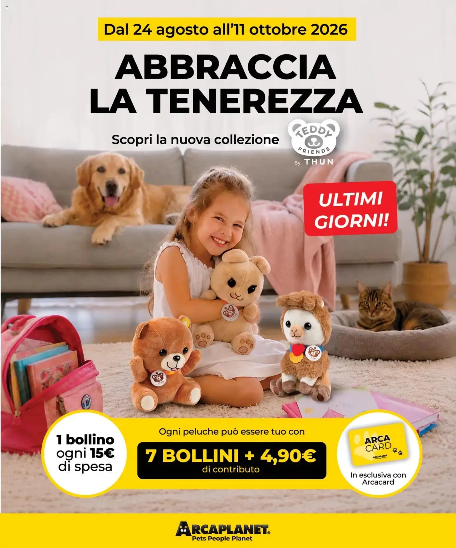 Arcaplanet volantino