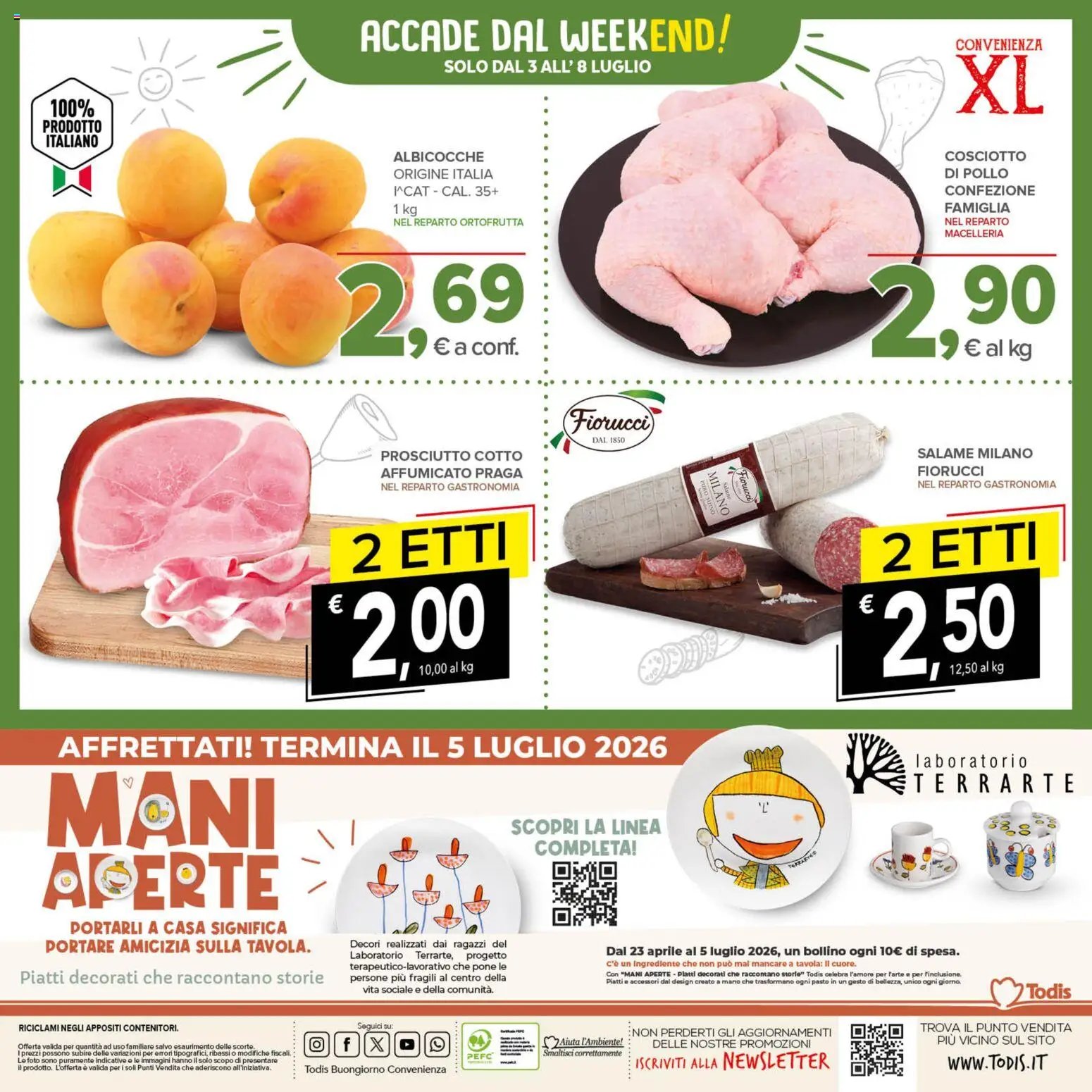 Todis volantino Lazio