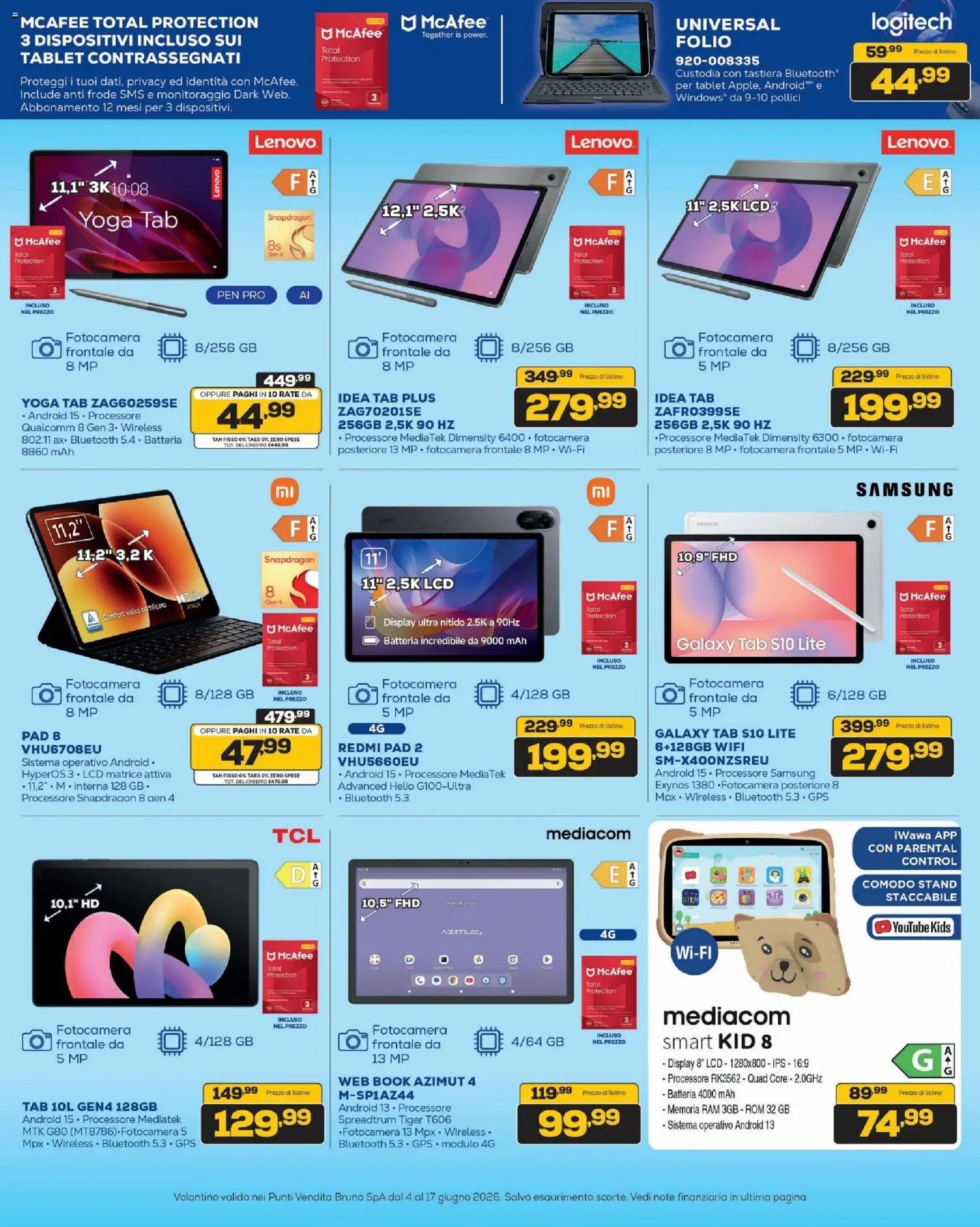 BRUNO volantino Black Friday