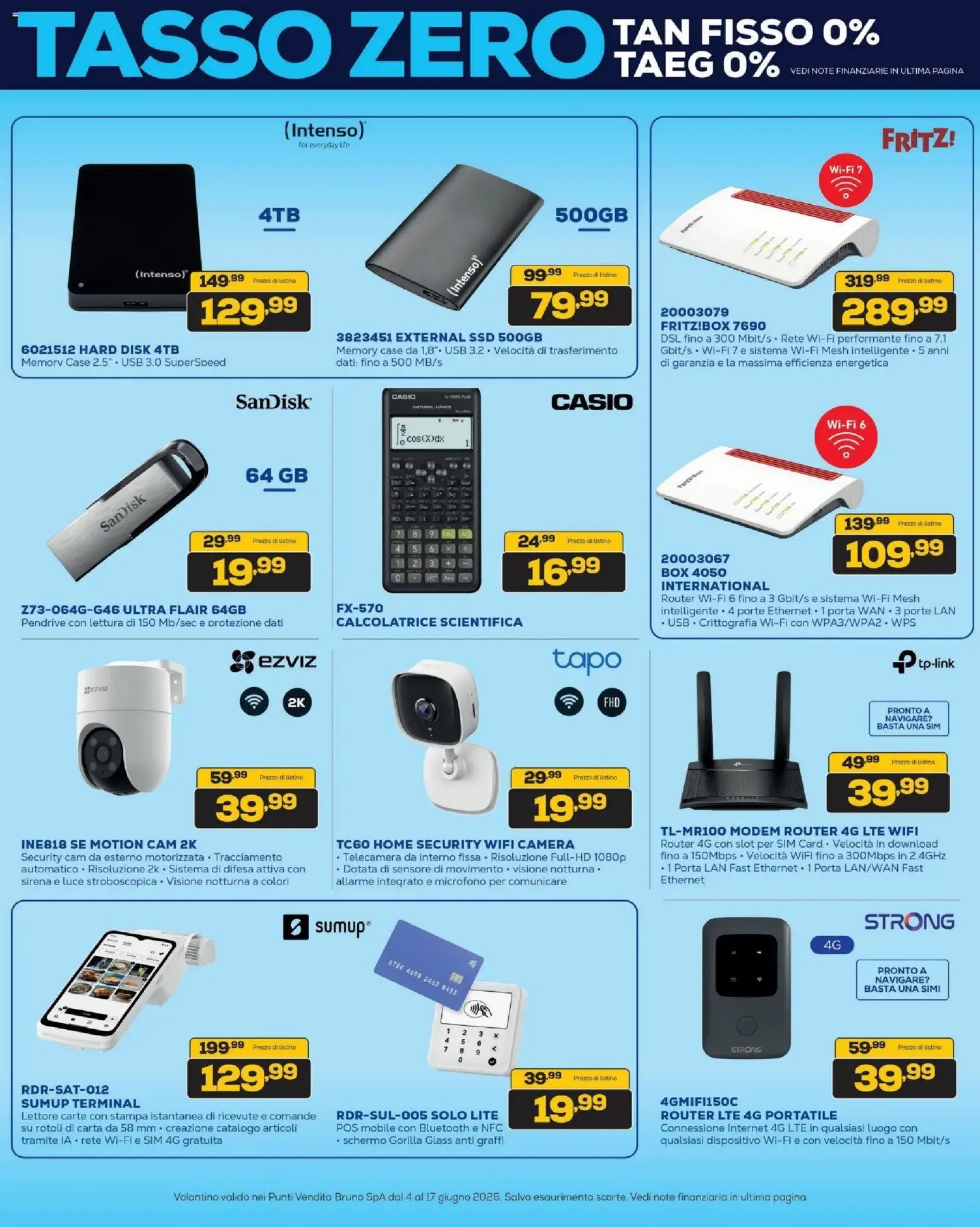 BRUNO volantino Black Friday