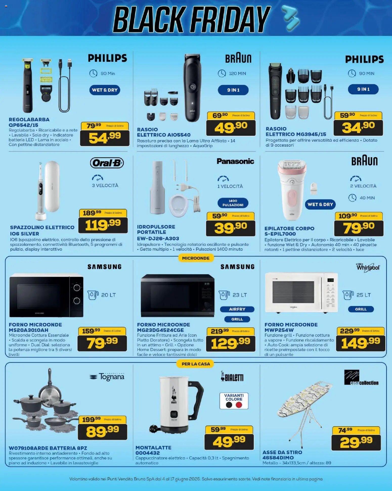 BRUNO volantino Black Friday