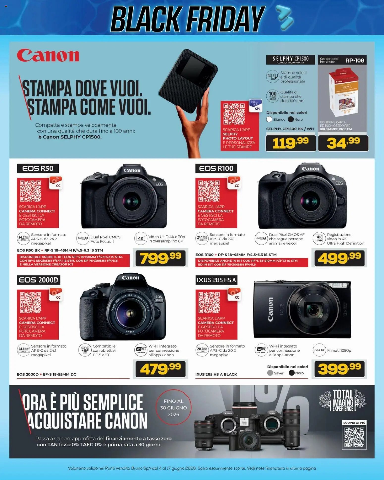 BRUNO volantino Black Friday
