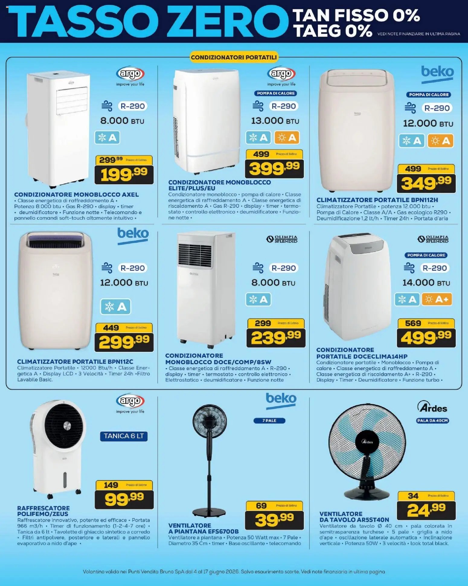 BRUNO volantino Black Friday