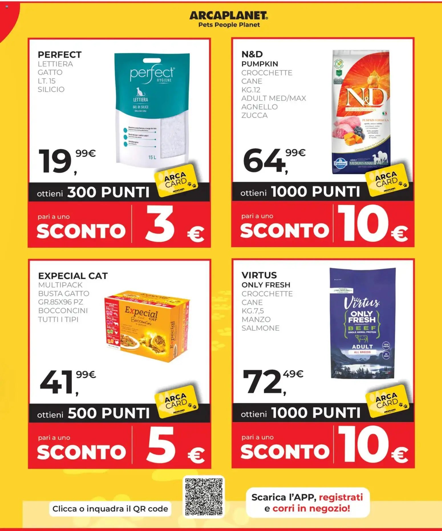 Arcaplanet volantino