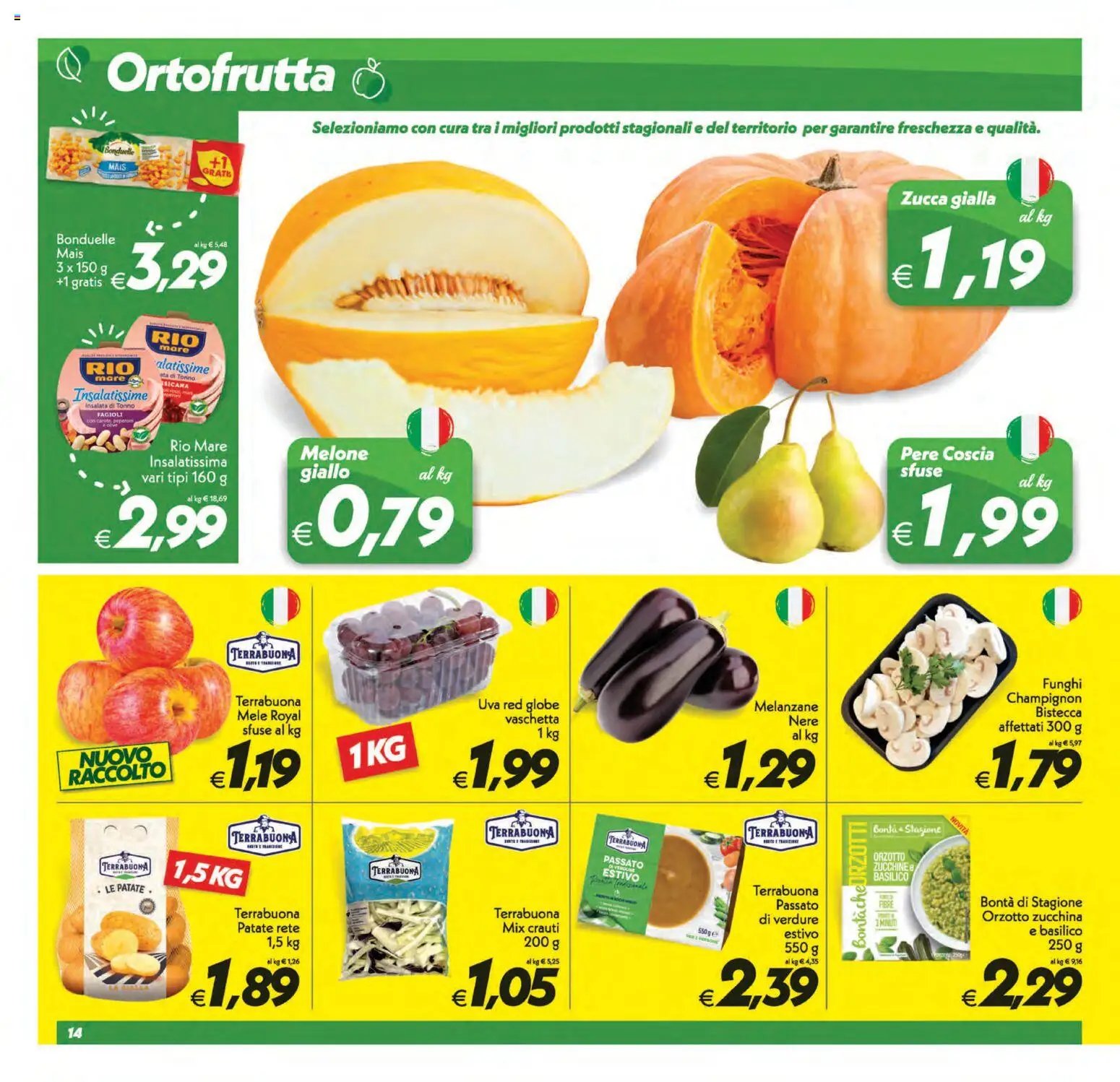 SuperConveniente volantino Caltanissetta, San Cataldo, Avola, Lascari, Milazzo, Barcellona