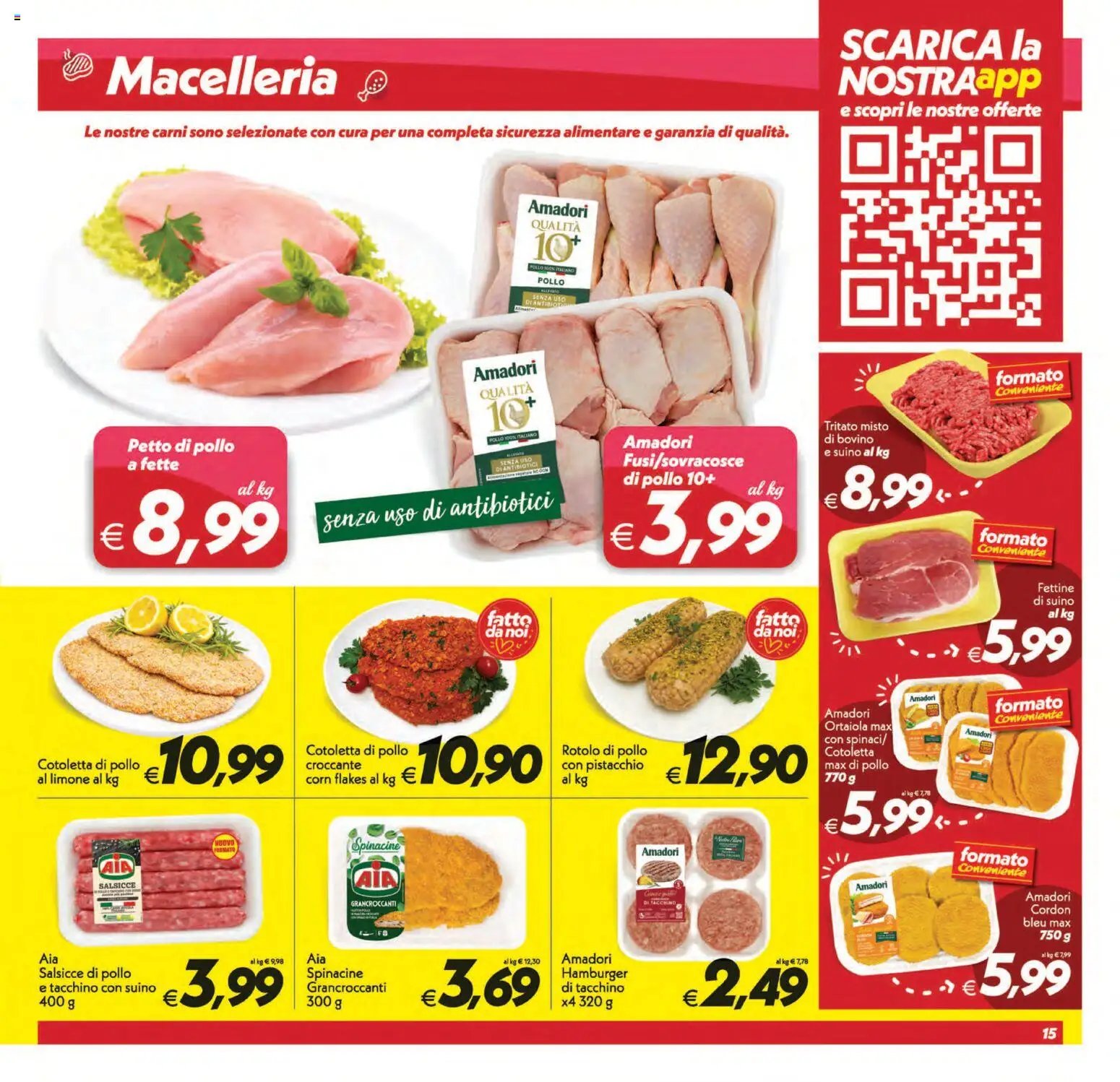 SuperConveniente volantino Caltanissetta, San Cataldo, Avola, Lascari, Milazzo, Barcellona