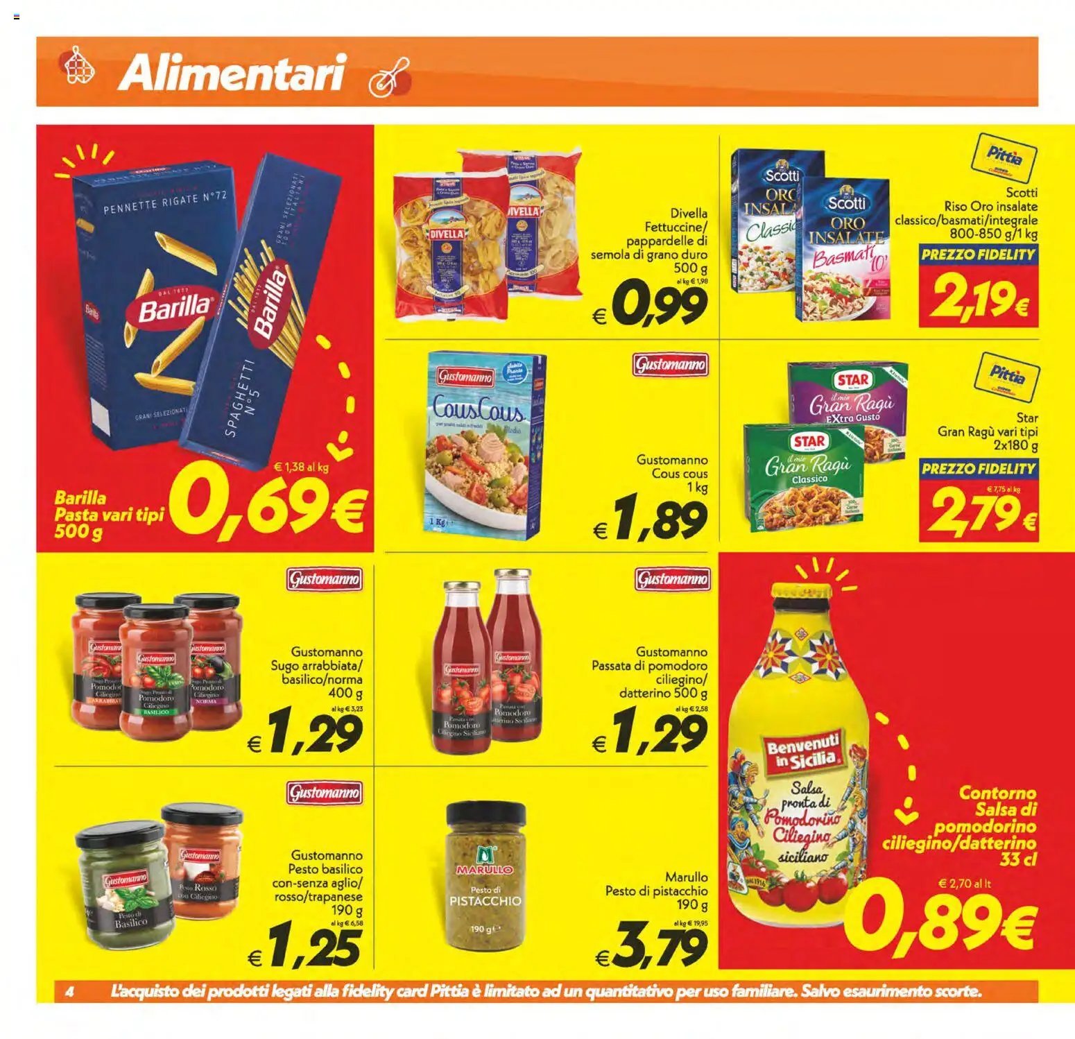 SuperConveniente volantino Caltanissetta, San Cataldo, Avola, Lascari, Milazzo, Barcellona