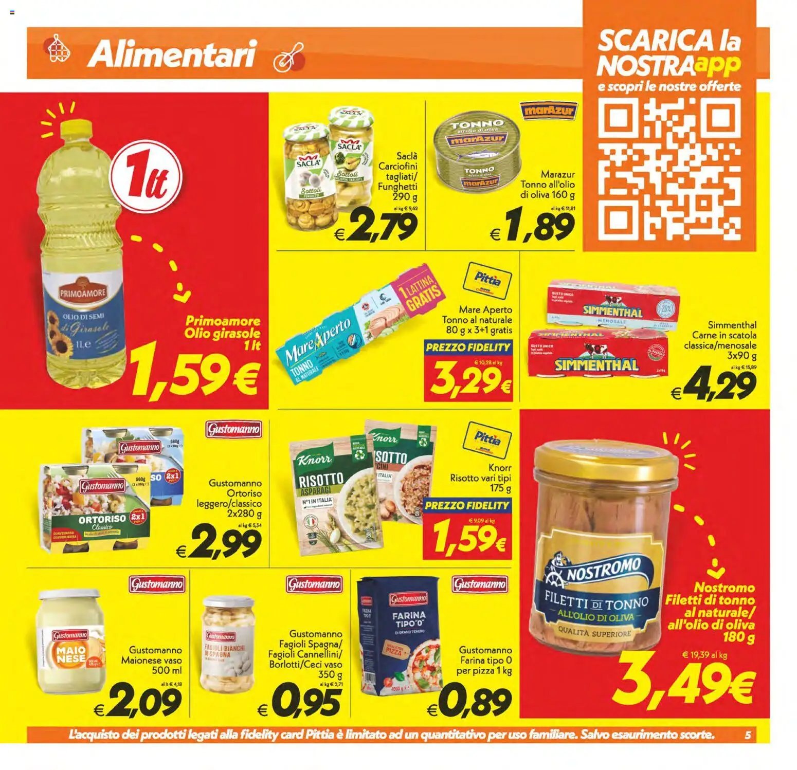 SuperConveniente volantino Caltanissetta, San Cataldo, Avola, Lascari, Milazzo, Barcellona