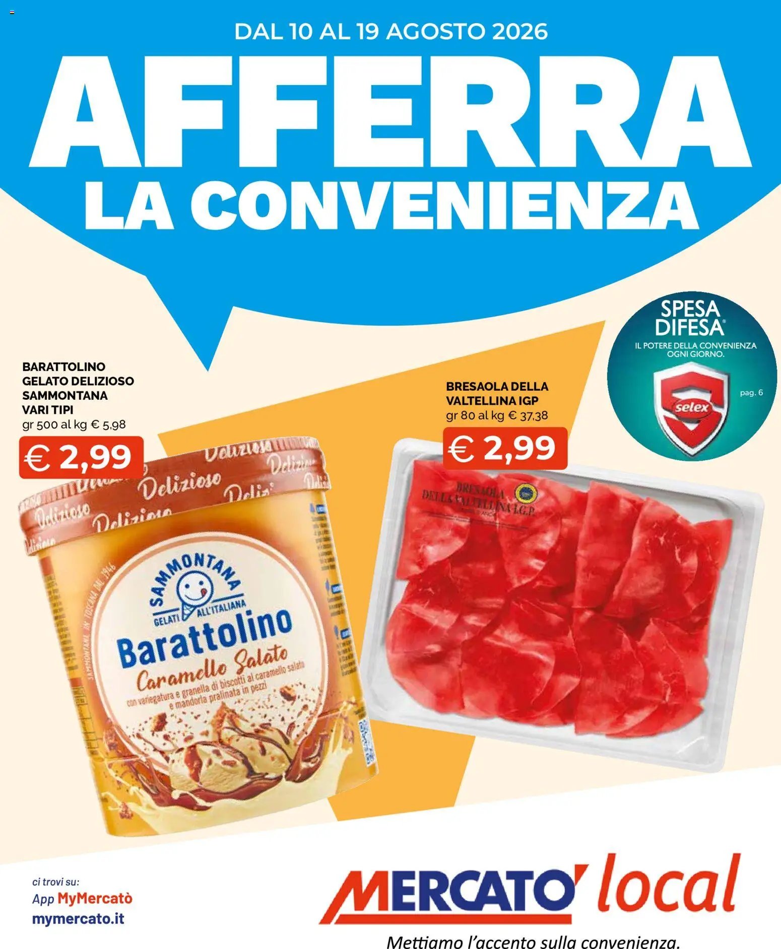 Mercatò volantino Local
