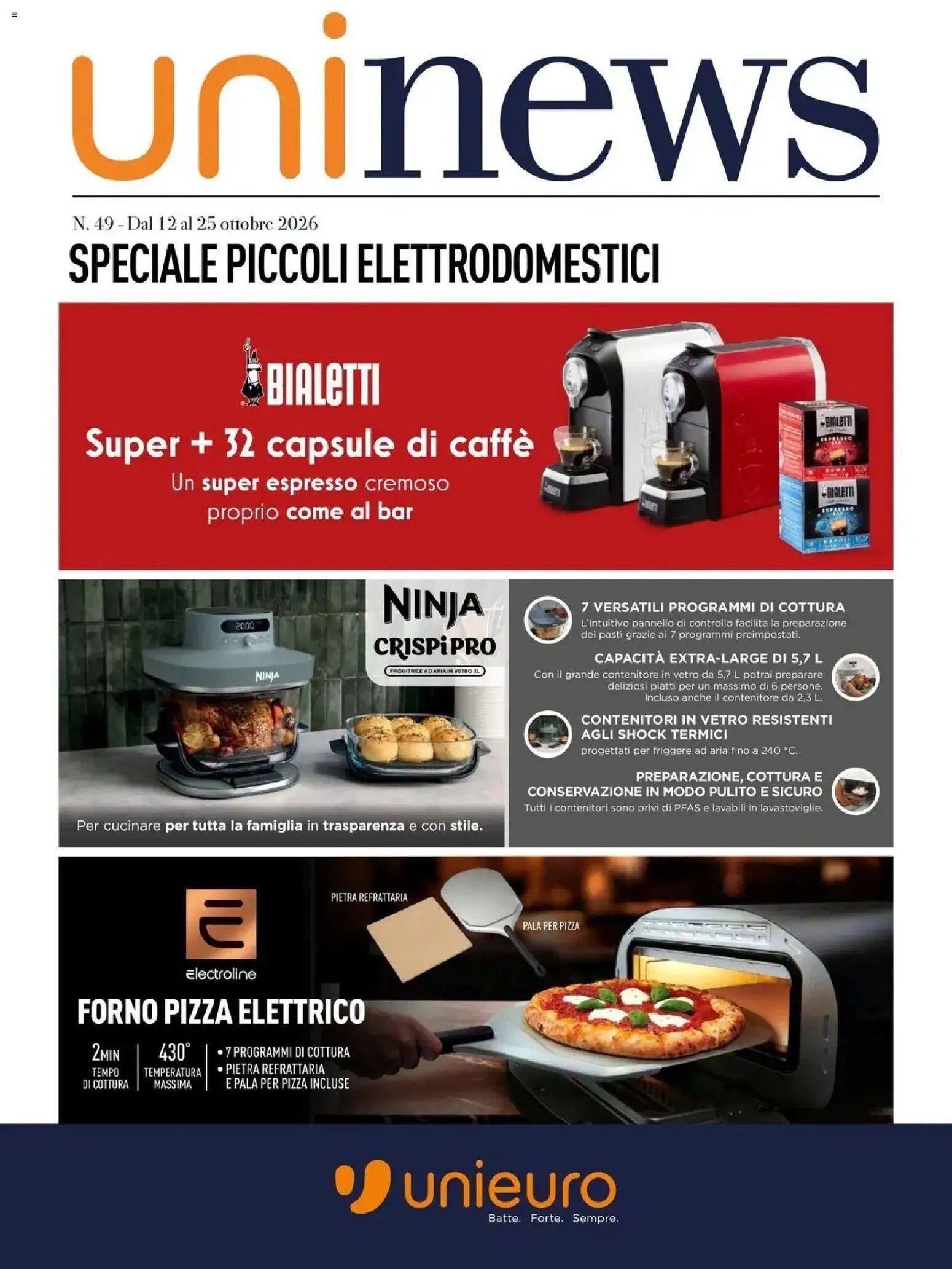 Unieuro - Speciale Piccoli Elettrodomestici da Unieuro!