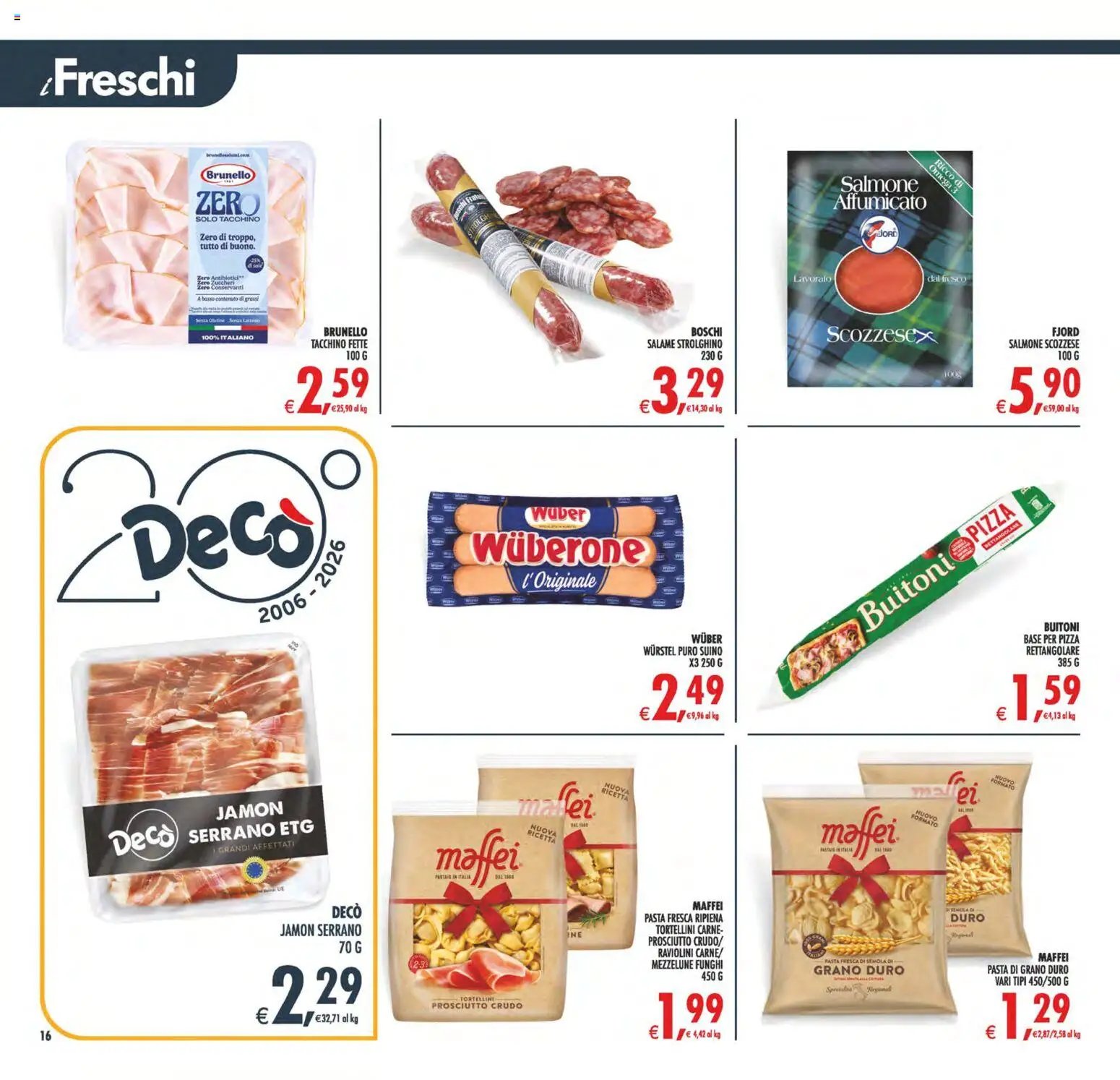 Decò volantino Maxistore, Supermercati Lipari