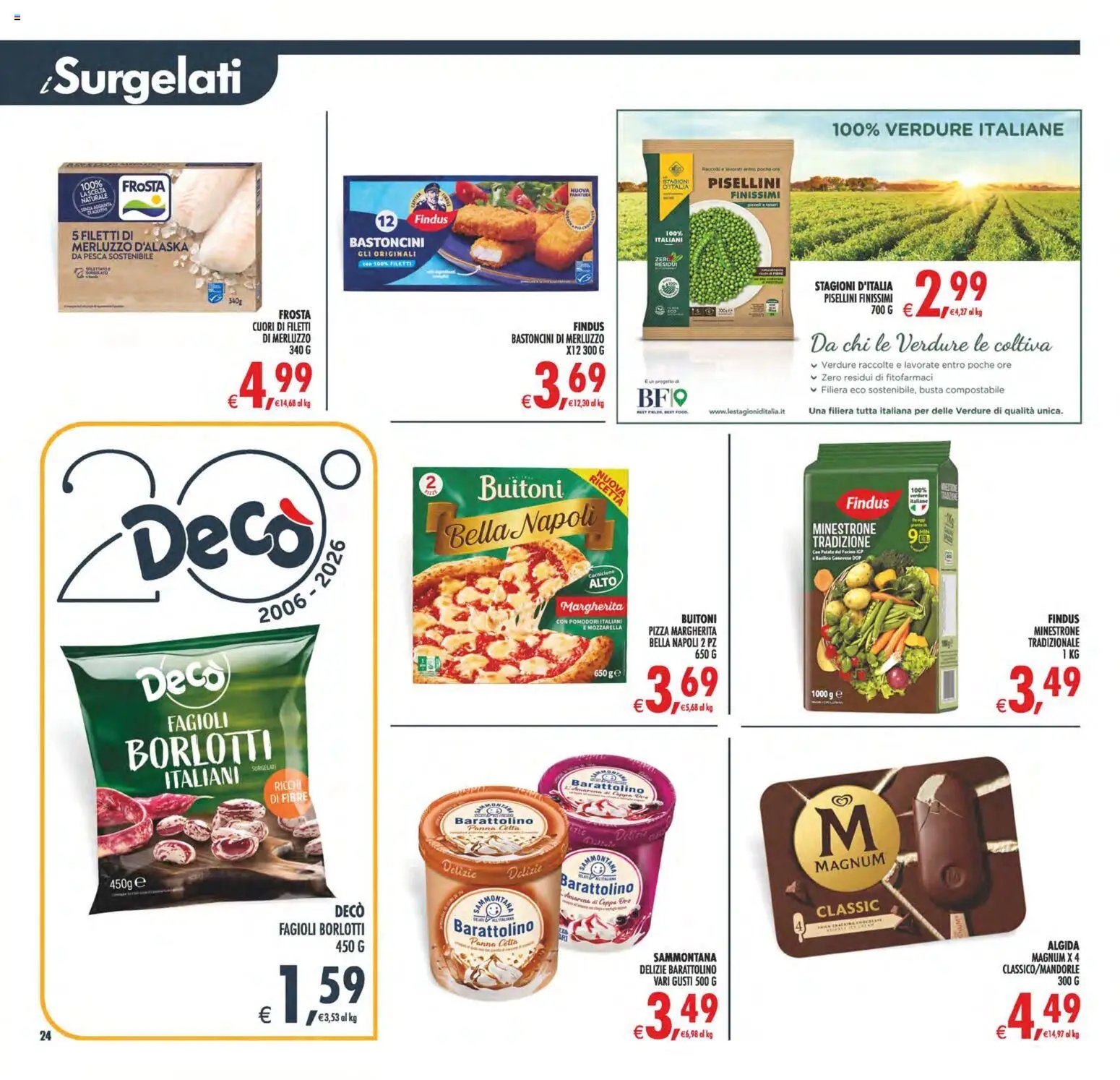 Decò volantino Maxistore, Supermercati Lipari