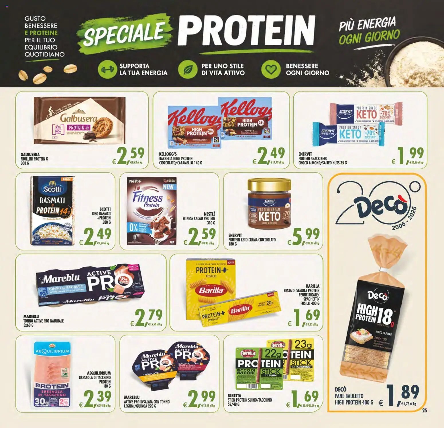 Decò volantino Maxistore, Supermercati Lipari