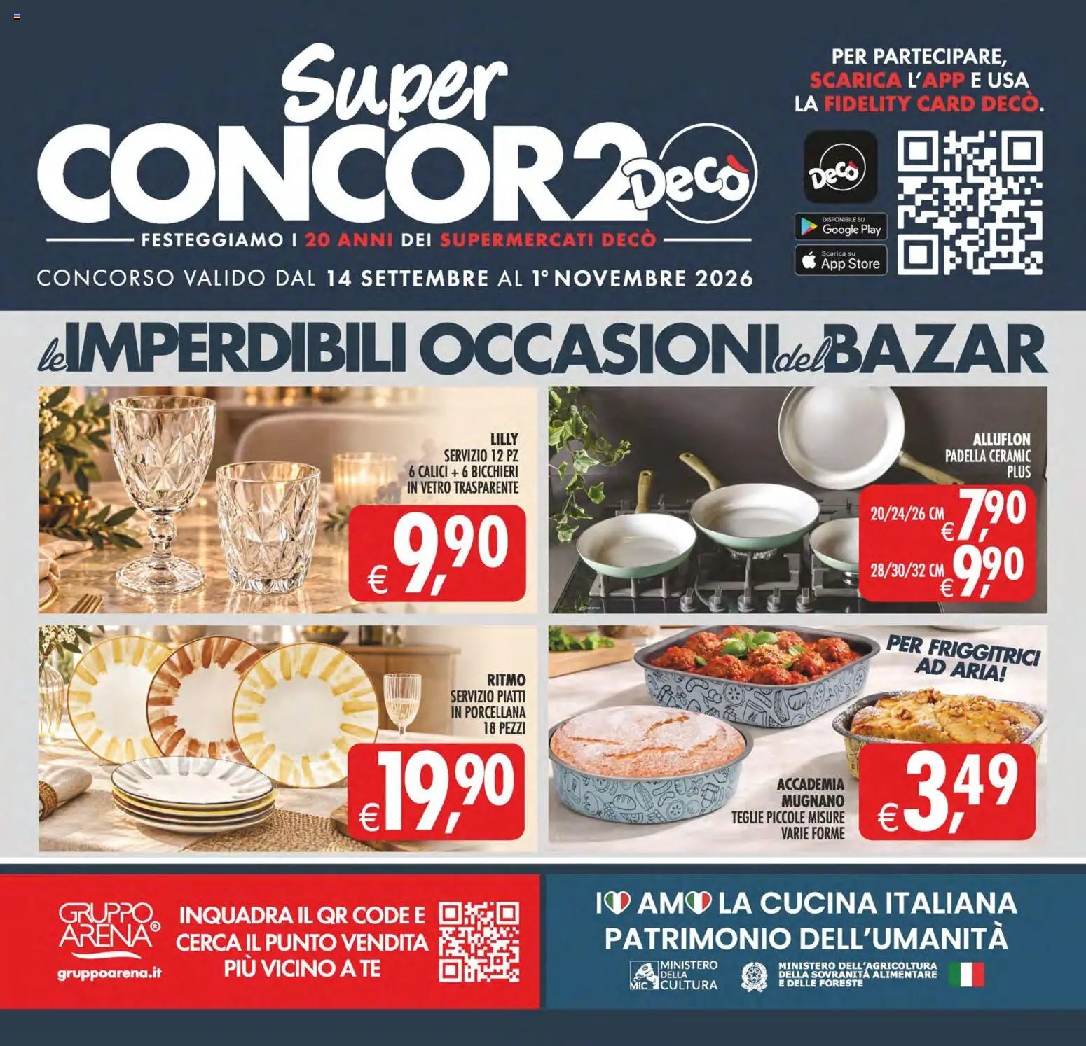 Decò volantino Maxistore, Supermercati Lipari
