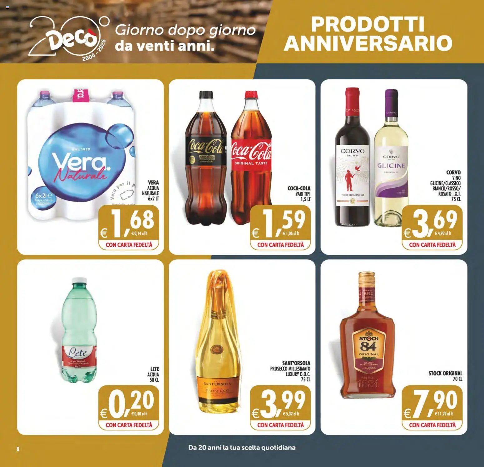 Decò volantino Maxistore, Supermercati Lipari