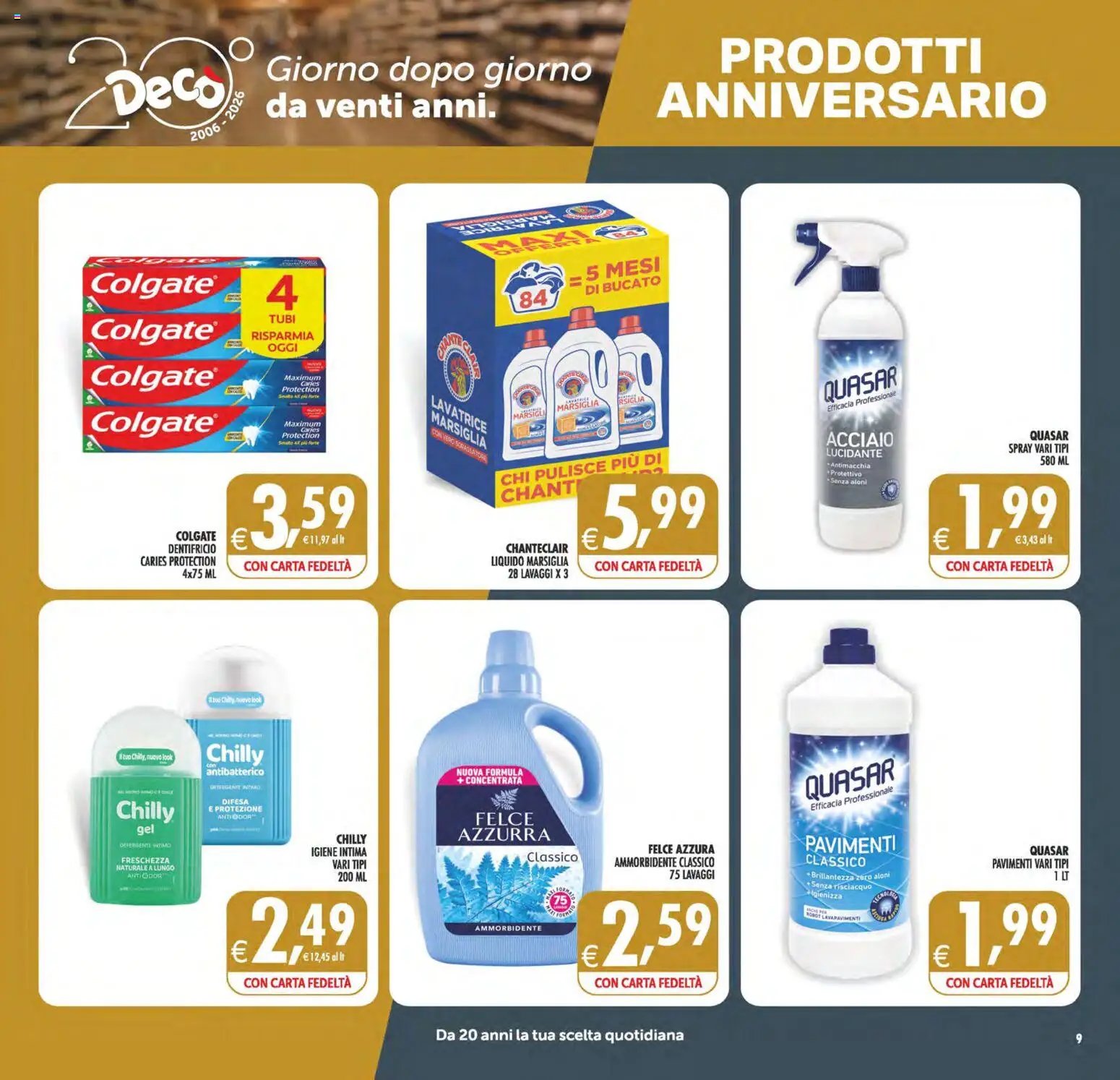 Decò volantino Maxistore, Supermercati Lipari