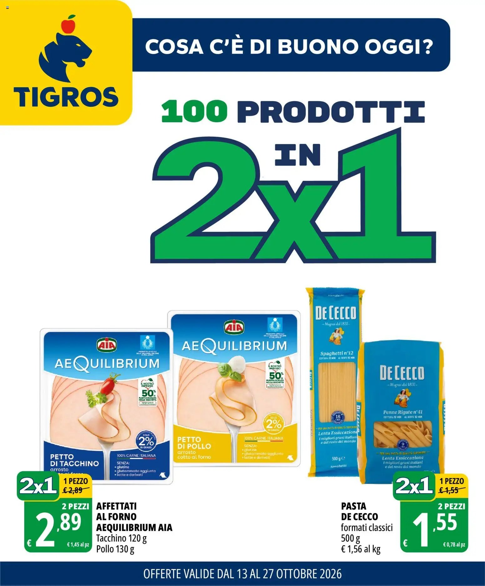Tigros volantino