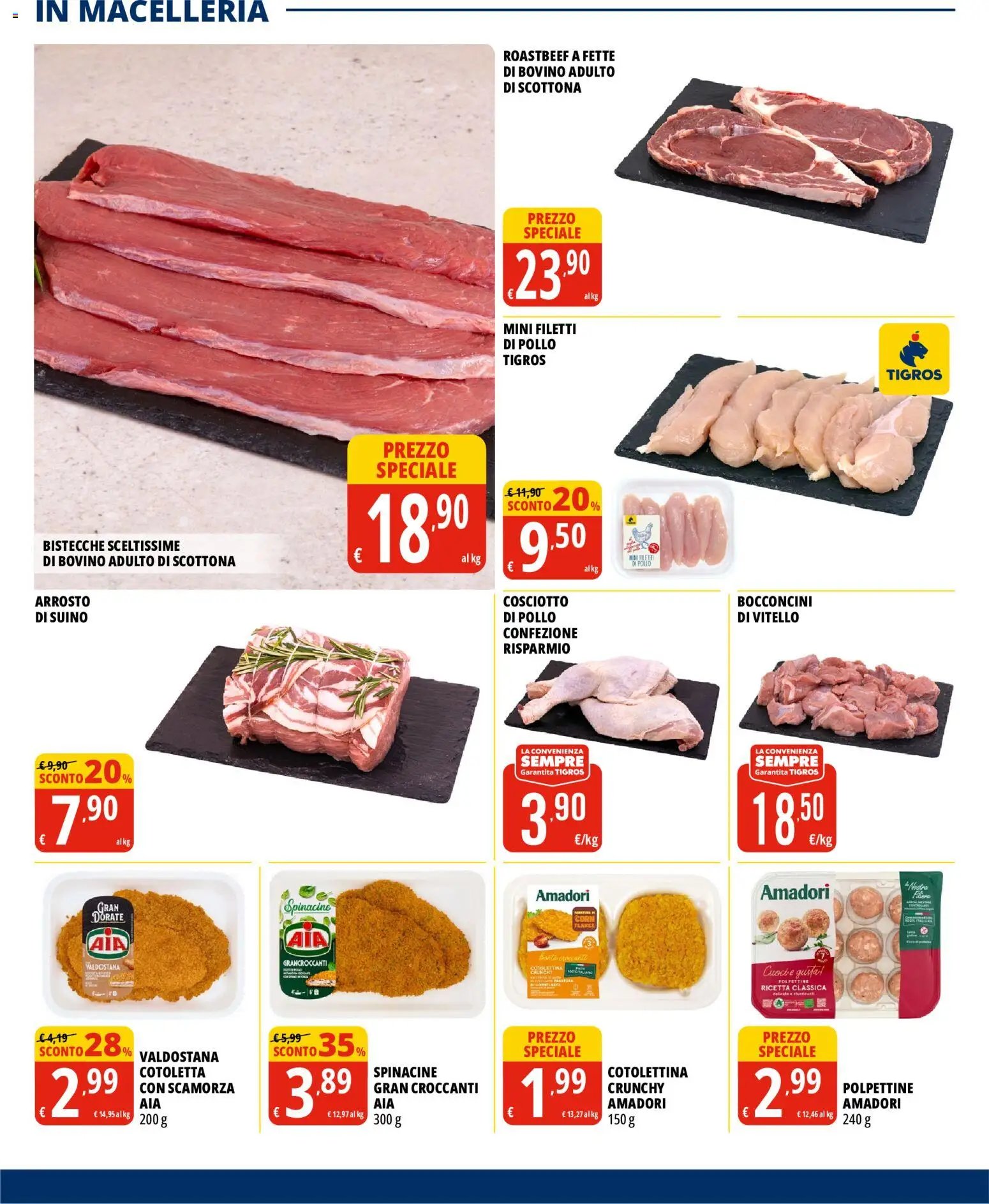 Tigros volantino