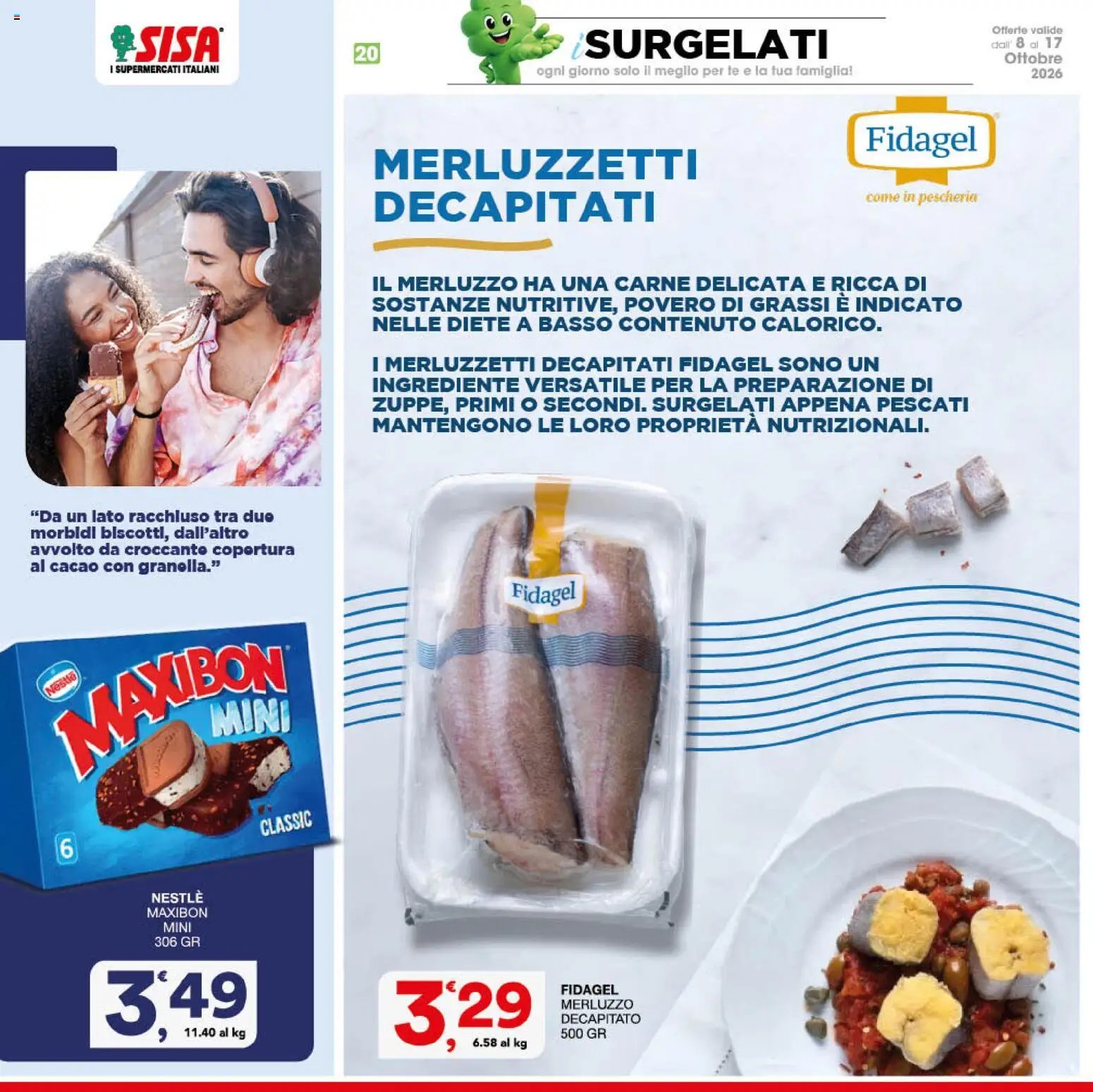 SISA volantino