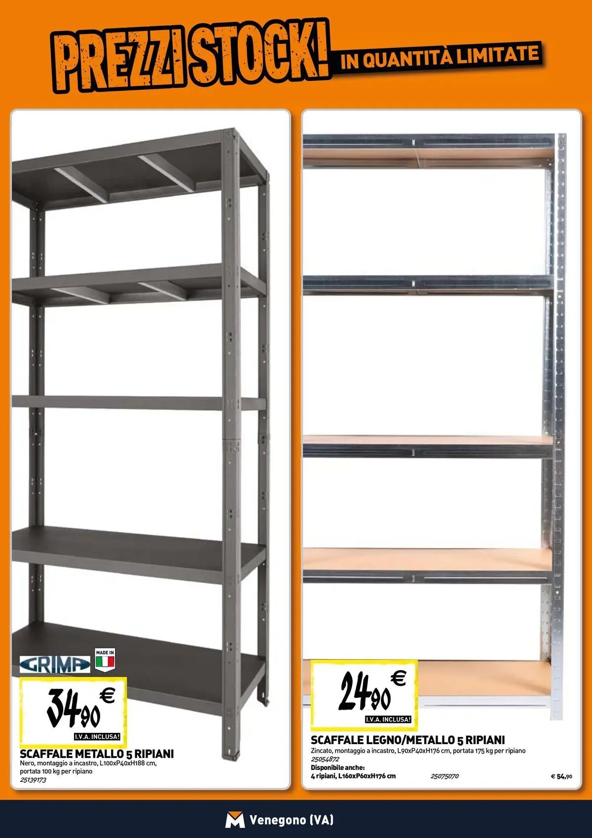 TECNOMAT - Straordinari prezzi stock!