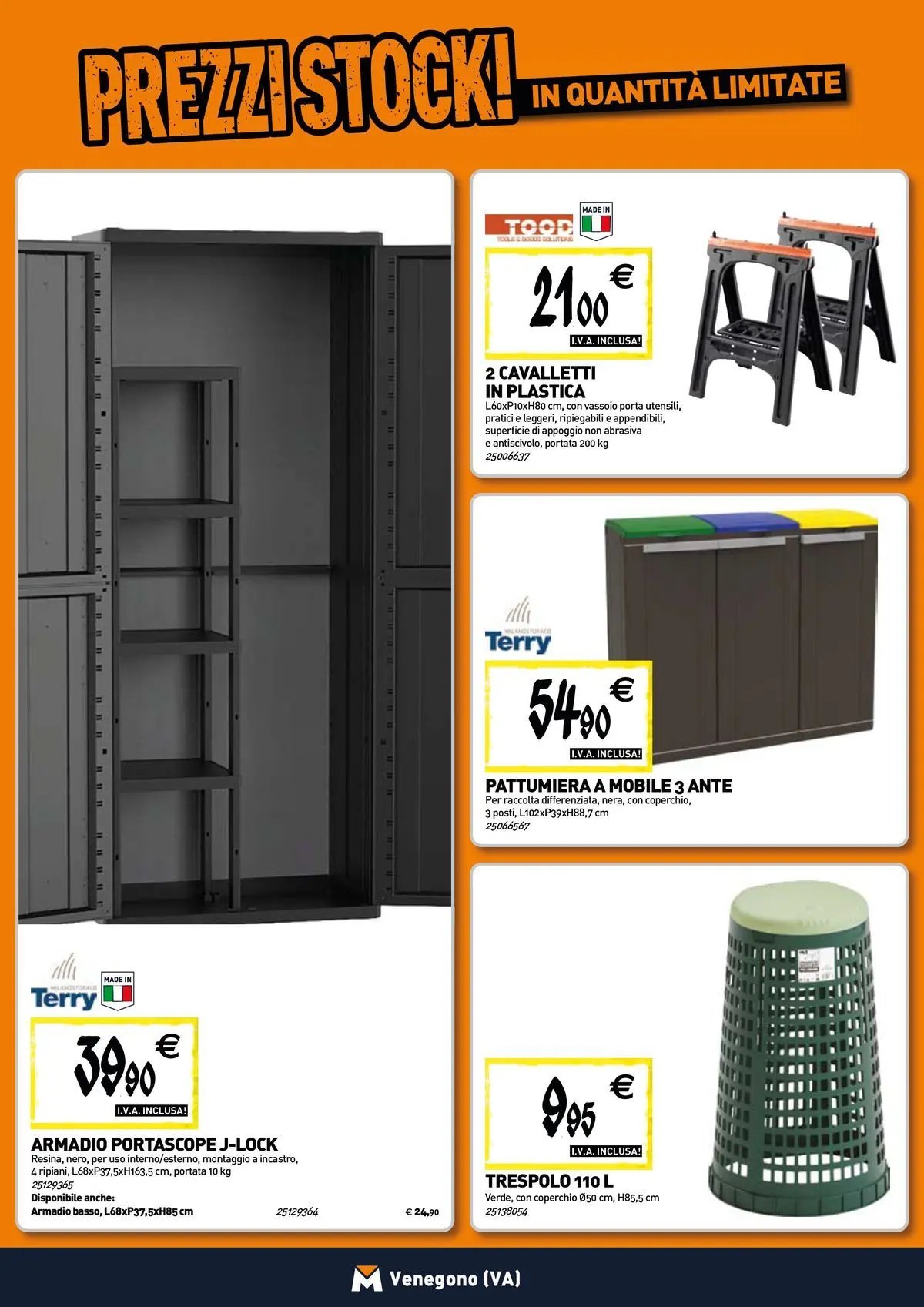 TECNOMAT - Straordinari prezzi stock!