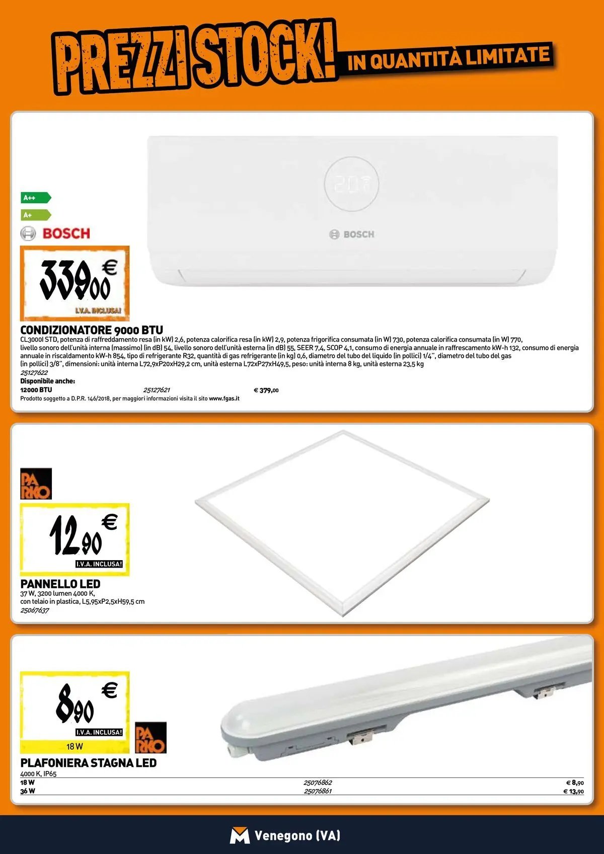 TECNOMAT - Straordinari prezzi stock!