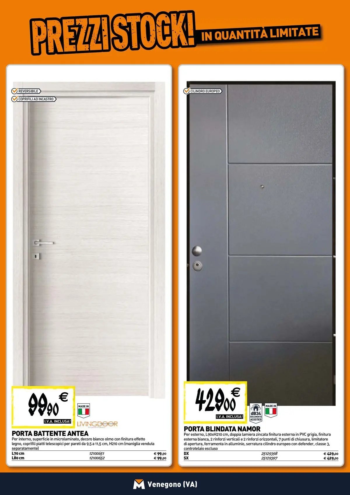 TECNOMAT - Straordinari prezzi stock!