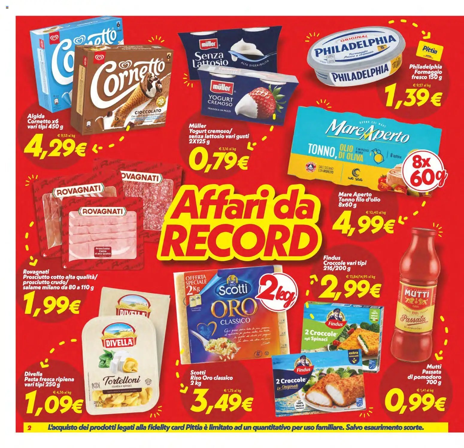 SuperConveniente volantino Caltanissetta, San Cataldo, Avola, Lascari, Milazzo, Barcellona
