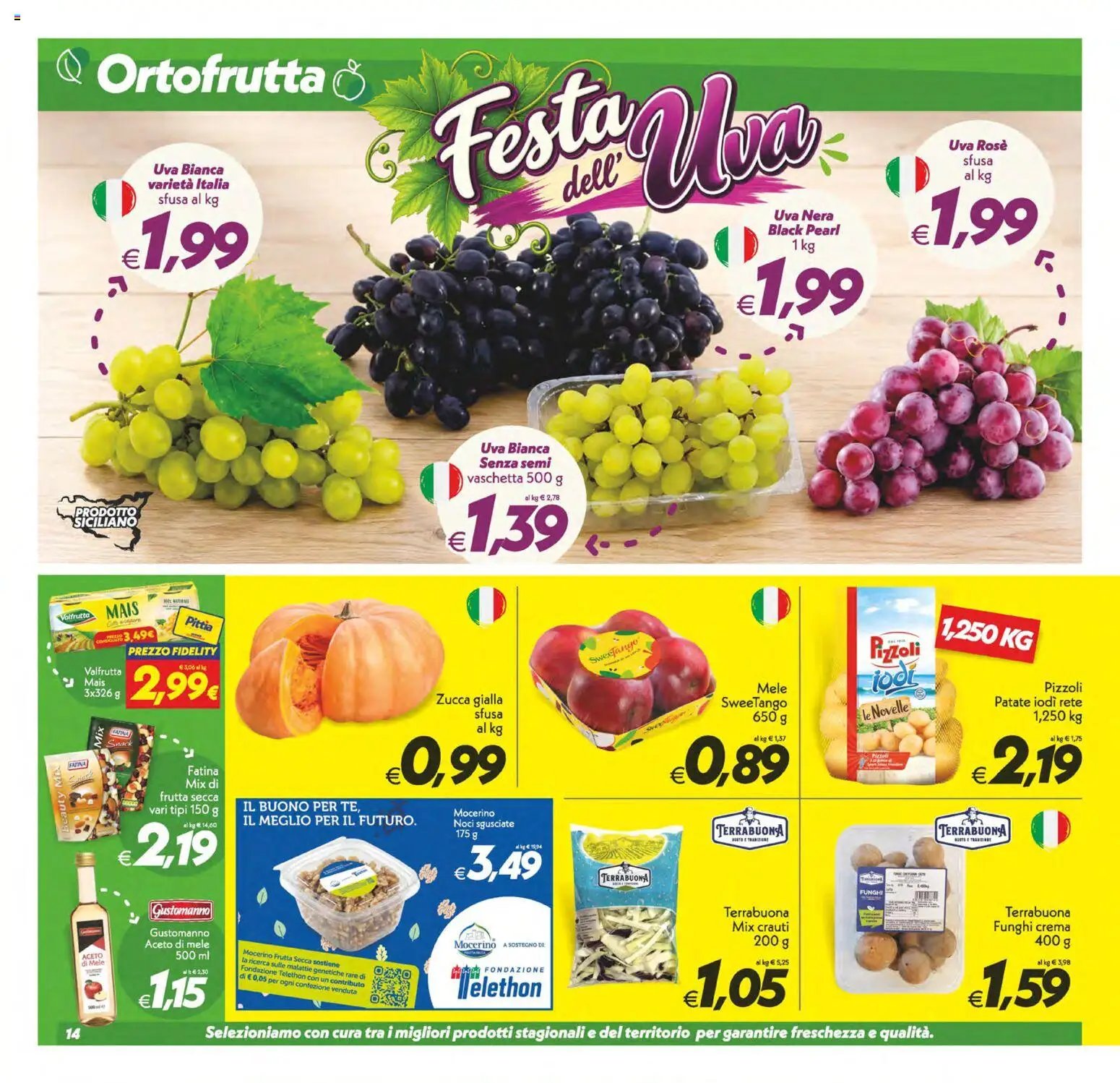 SuperConveniente volantino Caltanissetta, San Cataldo, Avola, Lascari, Milazzo, Barcellona