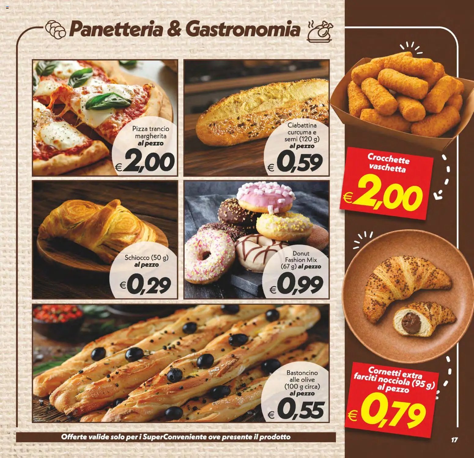 SuperConveniente volantino Caltanissetta, San Cataldo, Avola, Lascari, Milazzo, Barcellona