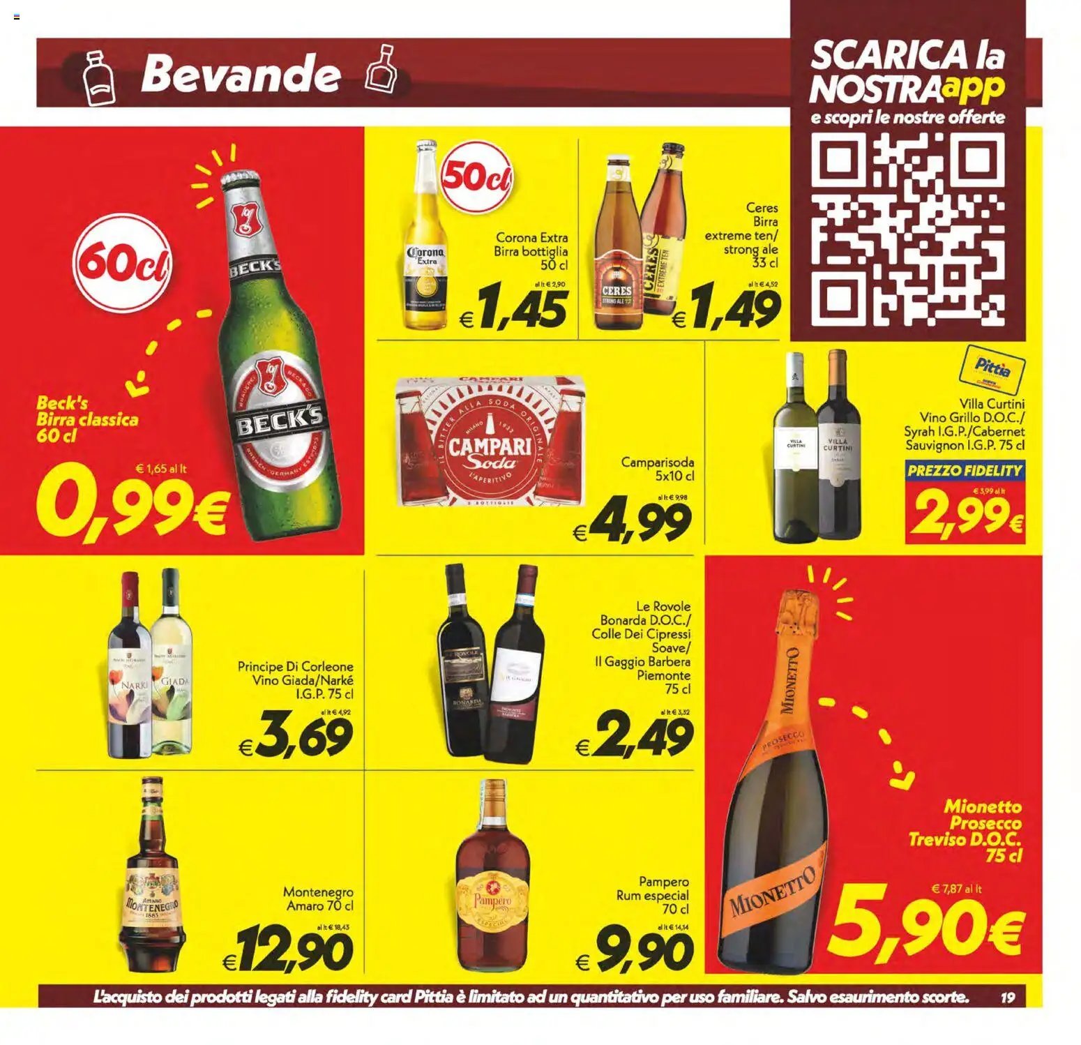 SuperConveniente volantino Caltanissetta, San Cataldo, Avola, Lascari, Milazzo, Barcellona