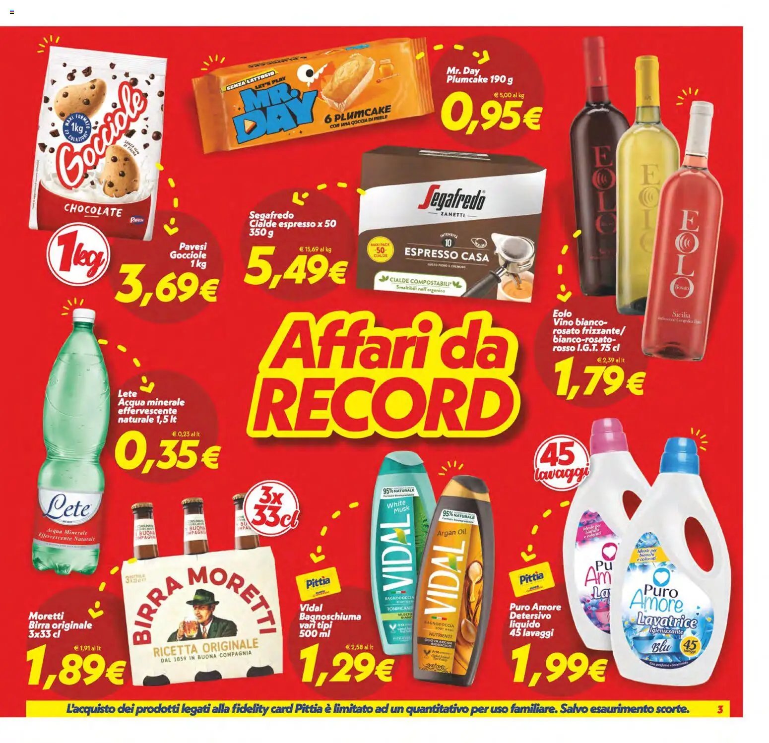 SuperConveniente volantino Caltanissetta, San Cataldo, Avola, Lascari, Milazzo, Barcellona