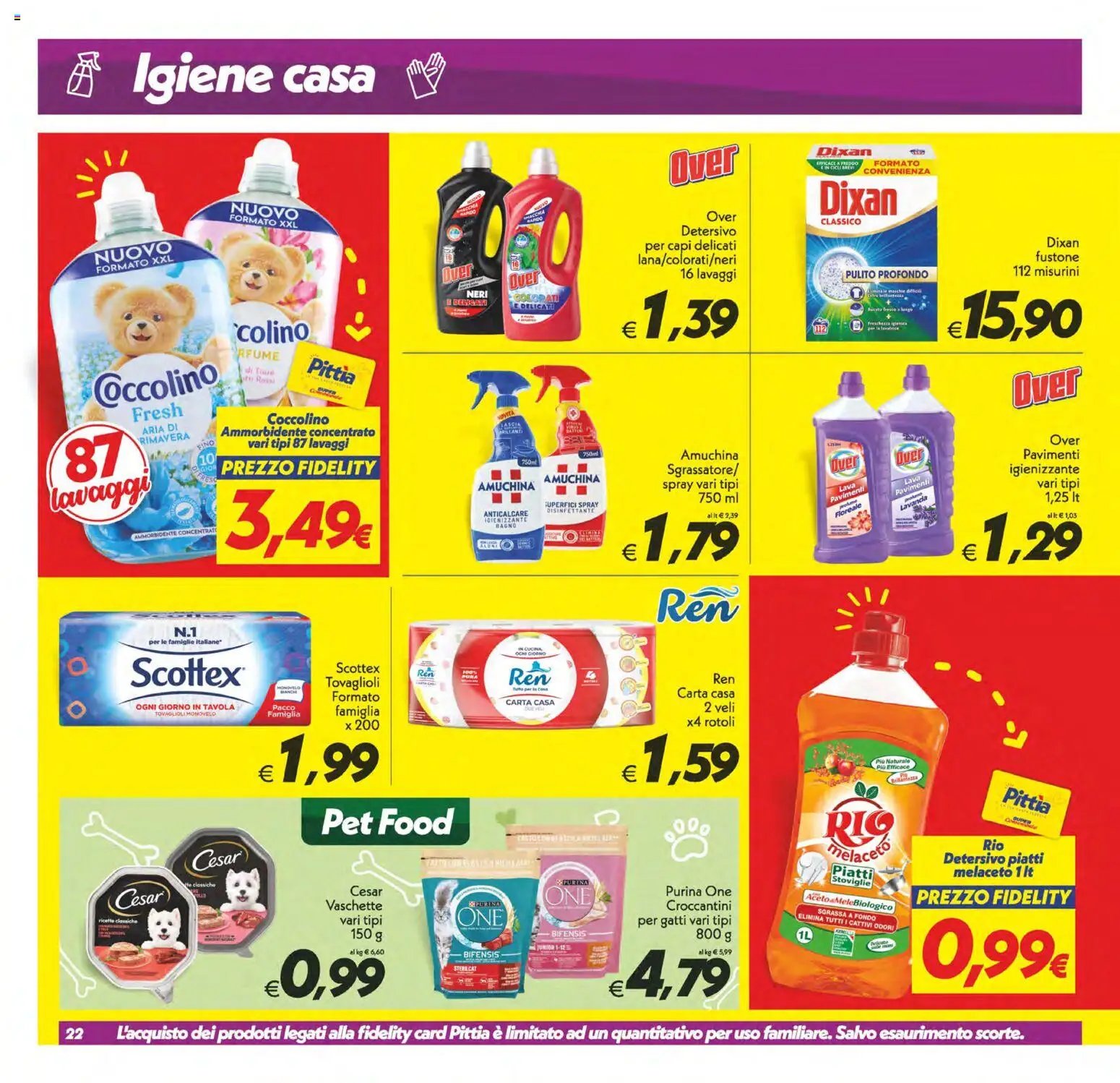 SuperConveniente volantino Caltanissetta, San Cataldo, Avola, Lascari, Milazzo, Barcellona