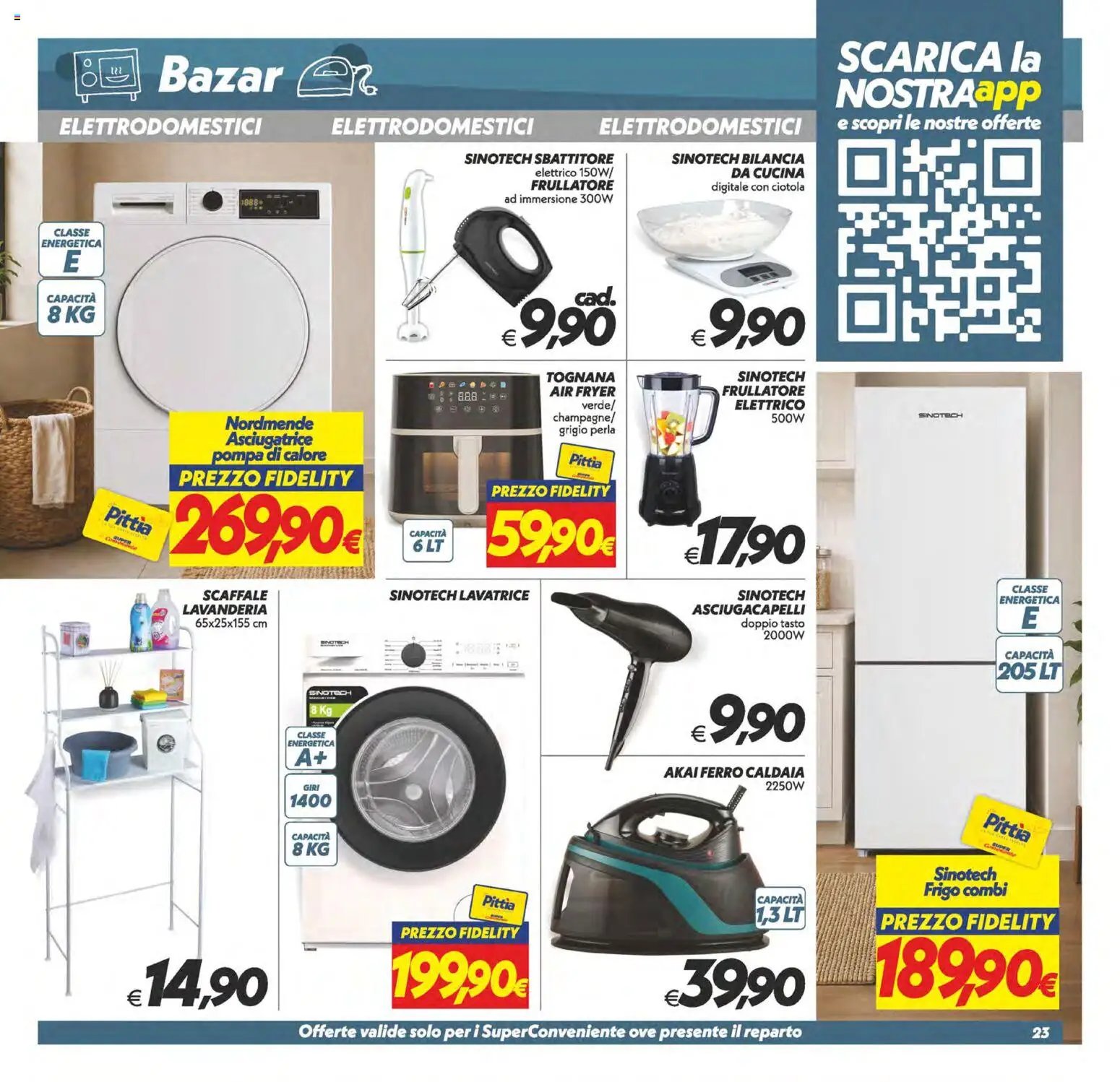 SuperConveniente volantino Caltanissetta, San Cataldo, Avola, Lascari, Milazzo, Barcellona