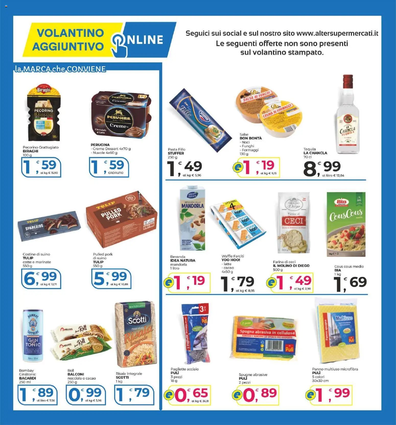 Alter Discount volantino