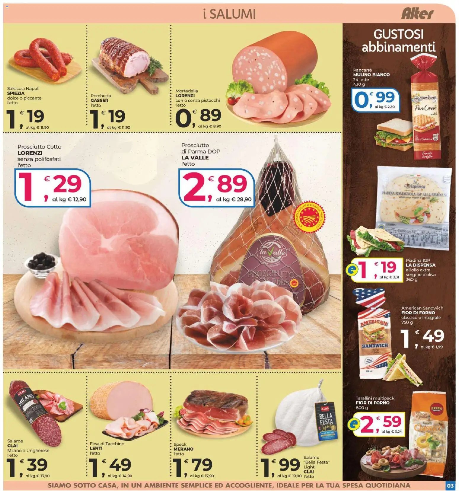 Alter Discount volantino