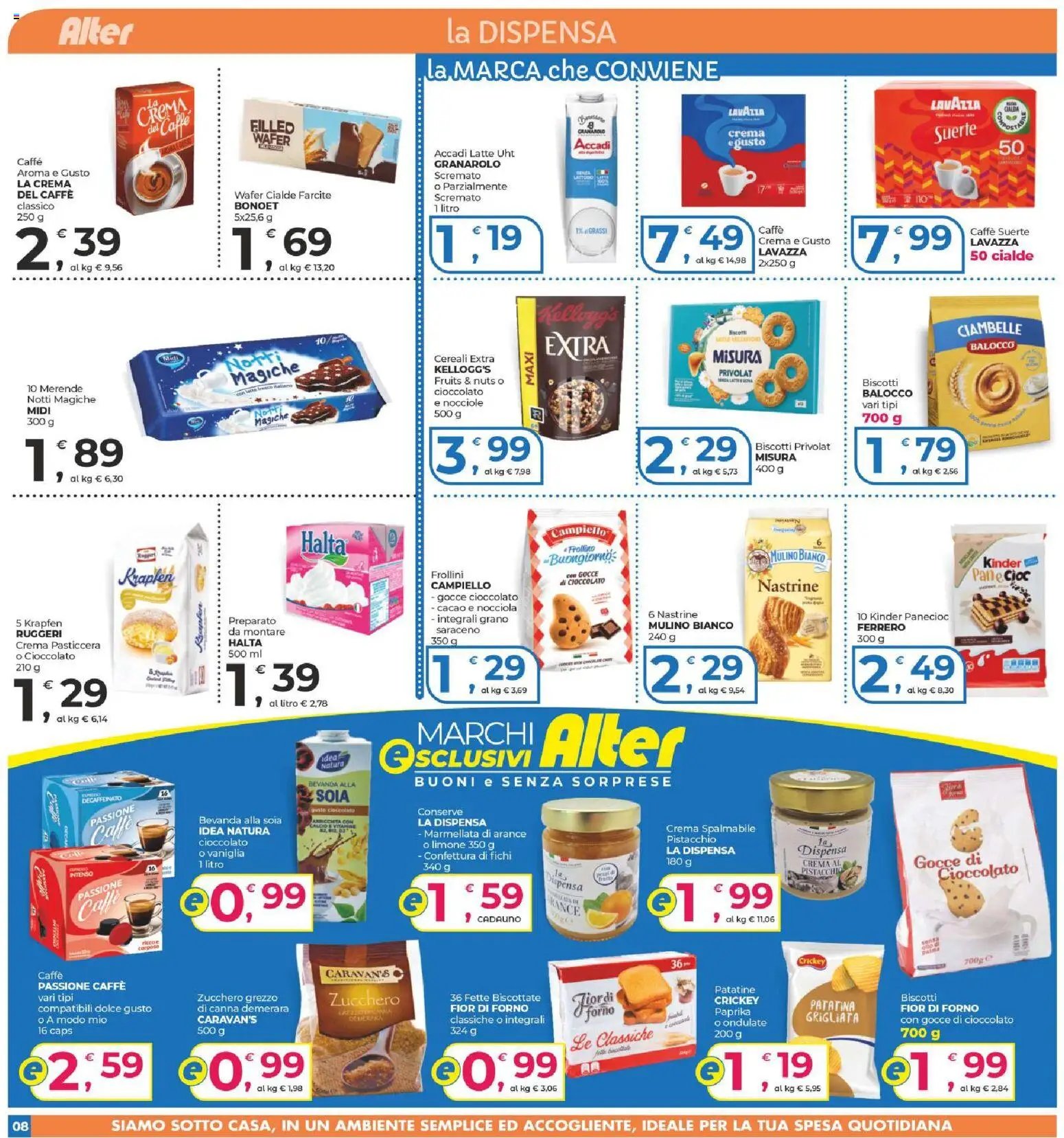 Alter Discount volantino