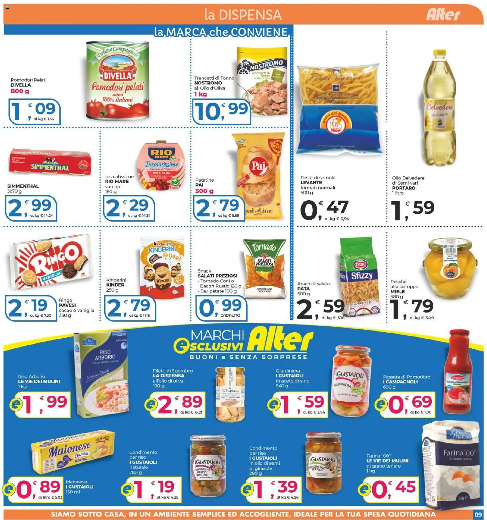 Alter Discount volantino
