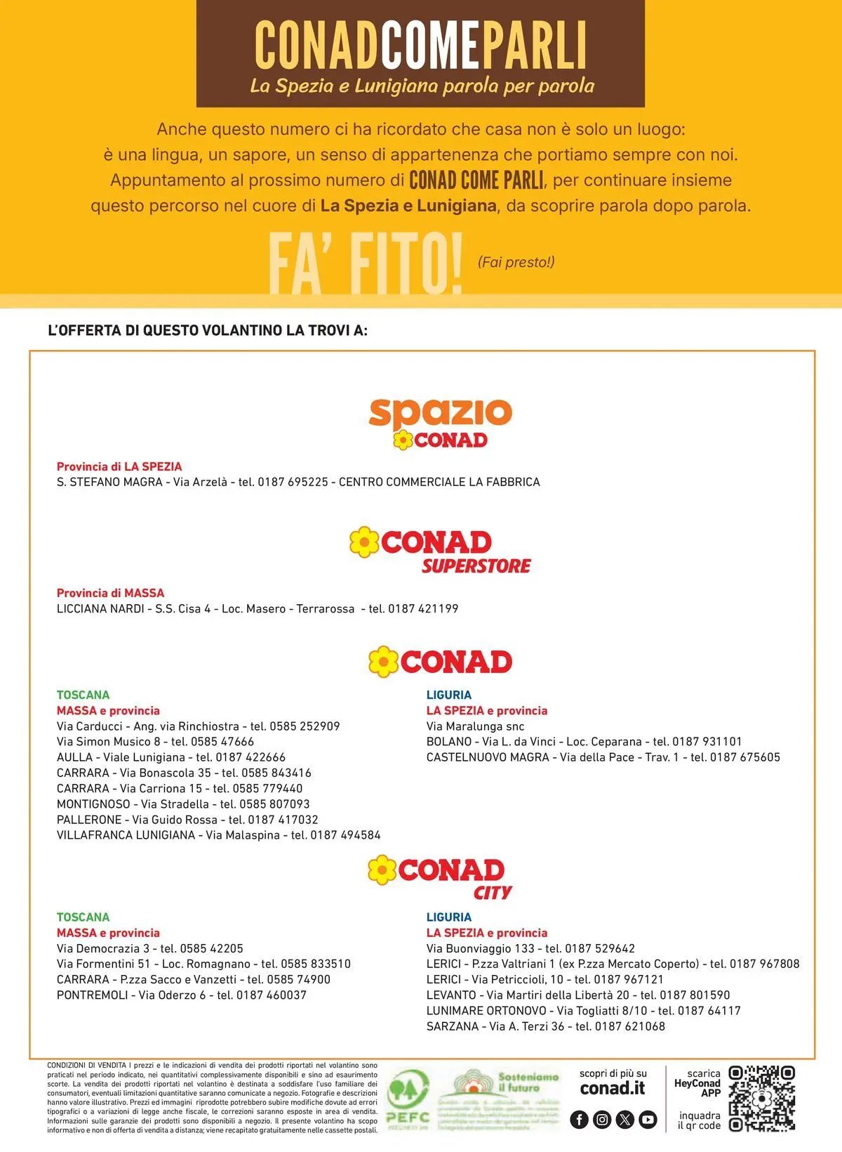 Spazio Conad - Localismo