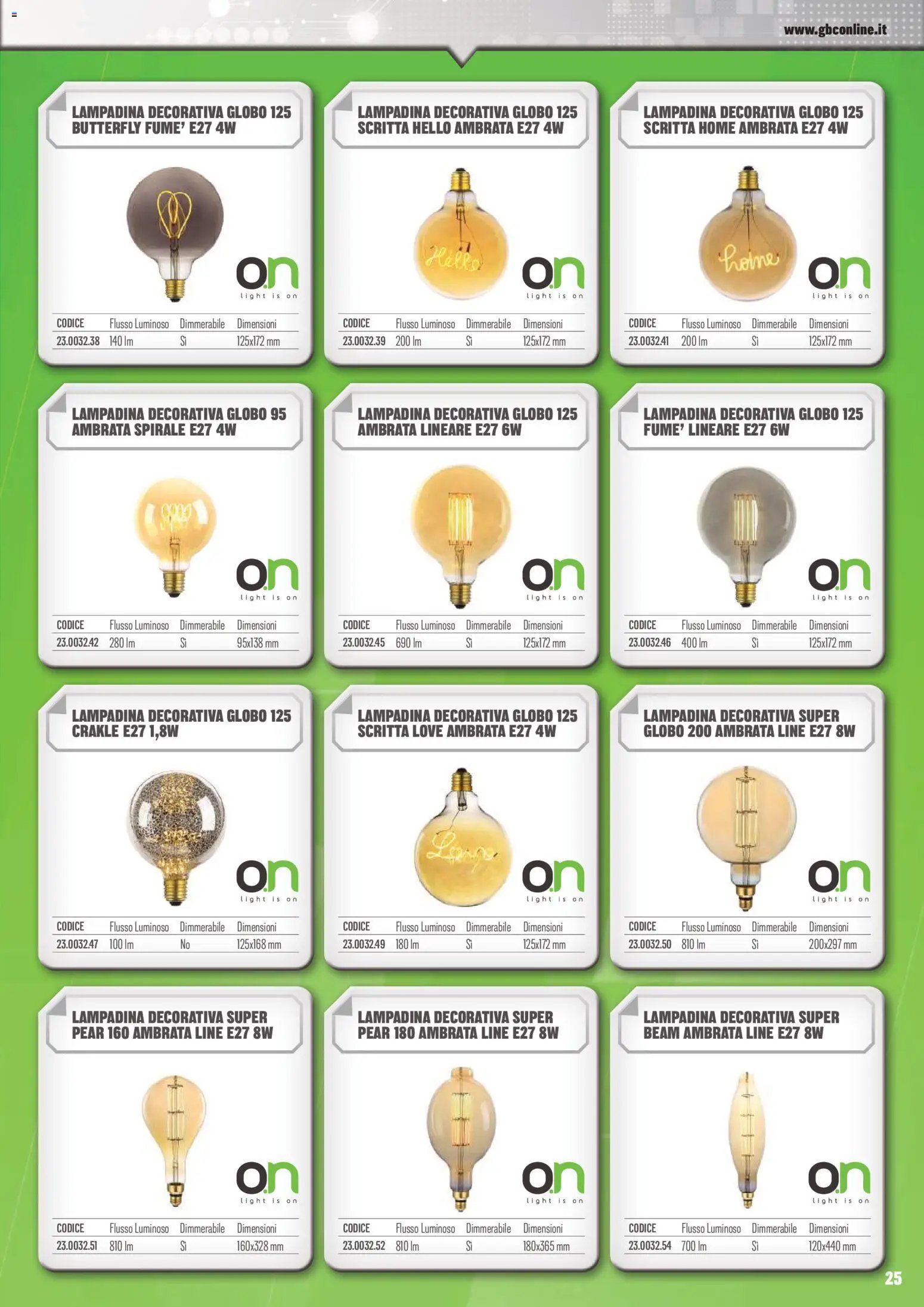 GBC volantino Illuminazione