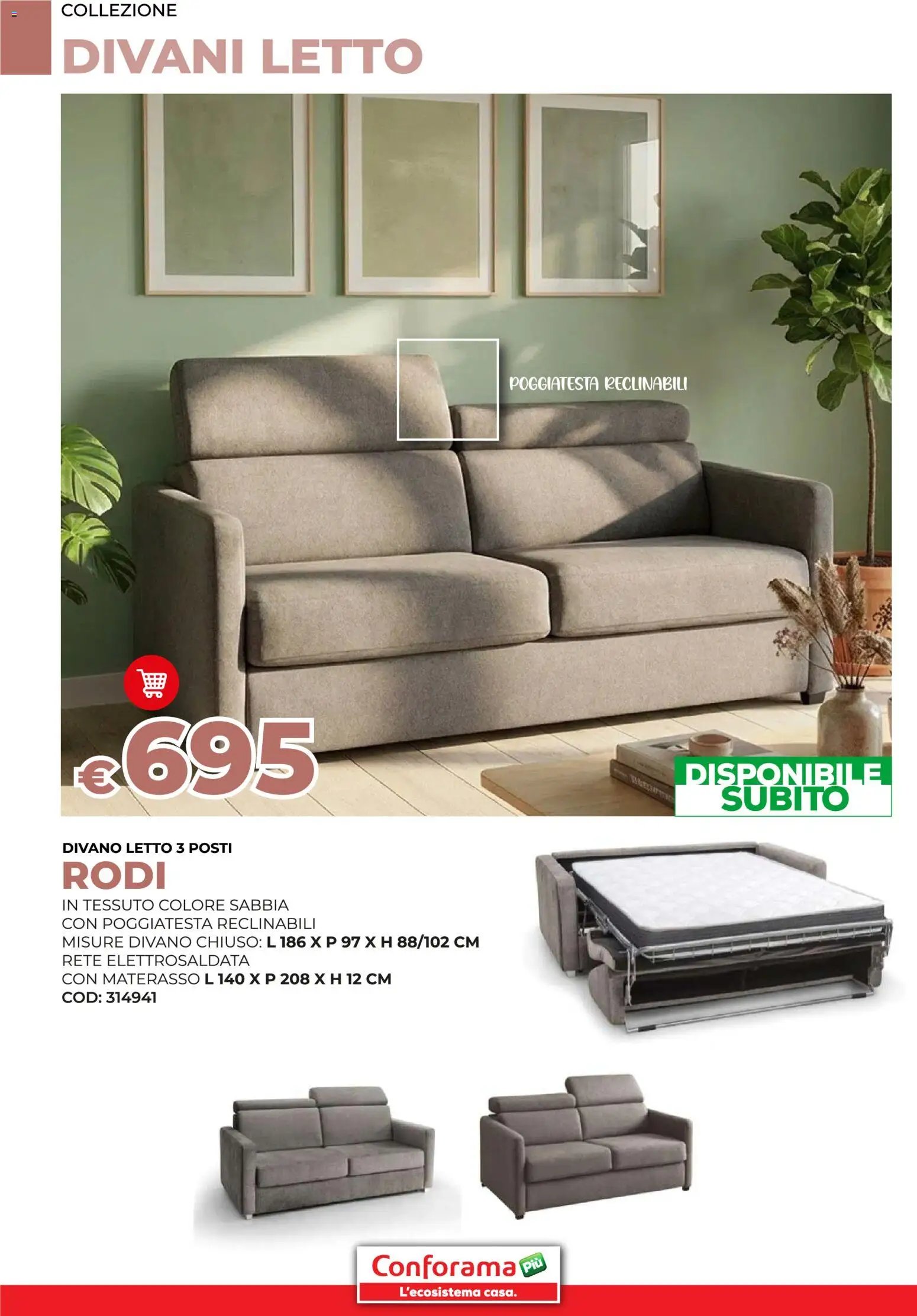 Conforama Divani catalogo (2026-02-11 - 2026-02-28)