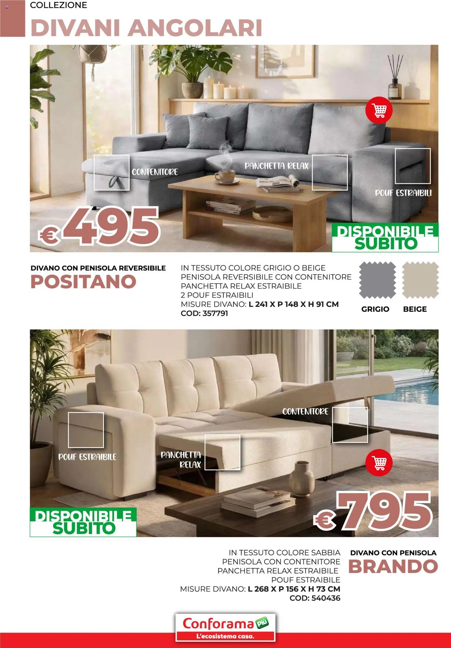 Conforama Divani catalogo (2026-02-11 - 2026-02-28)
