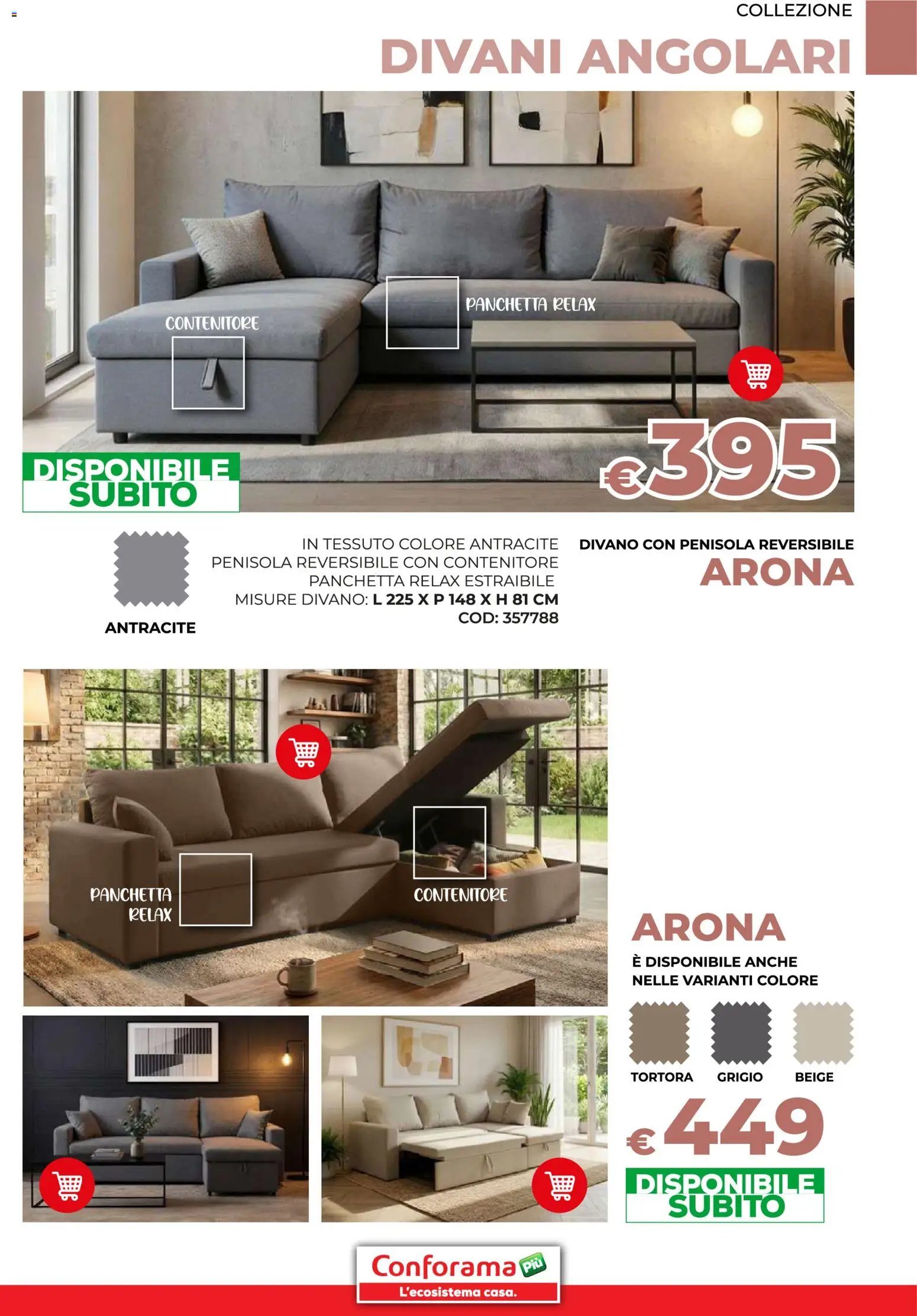 Conforama Divani catalogo (2026-02-11 - 2026-02-28)