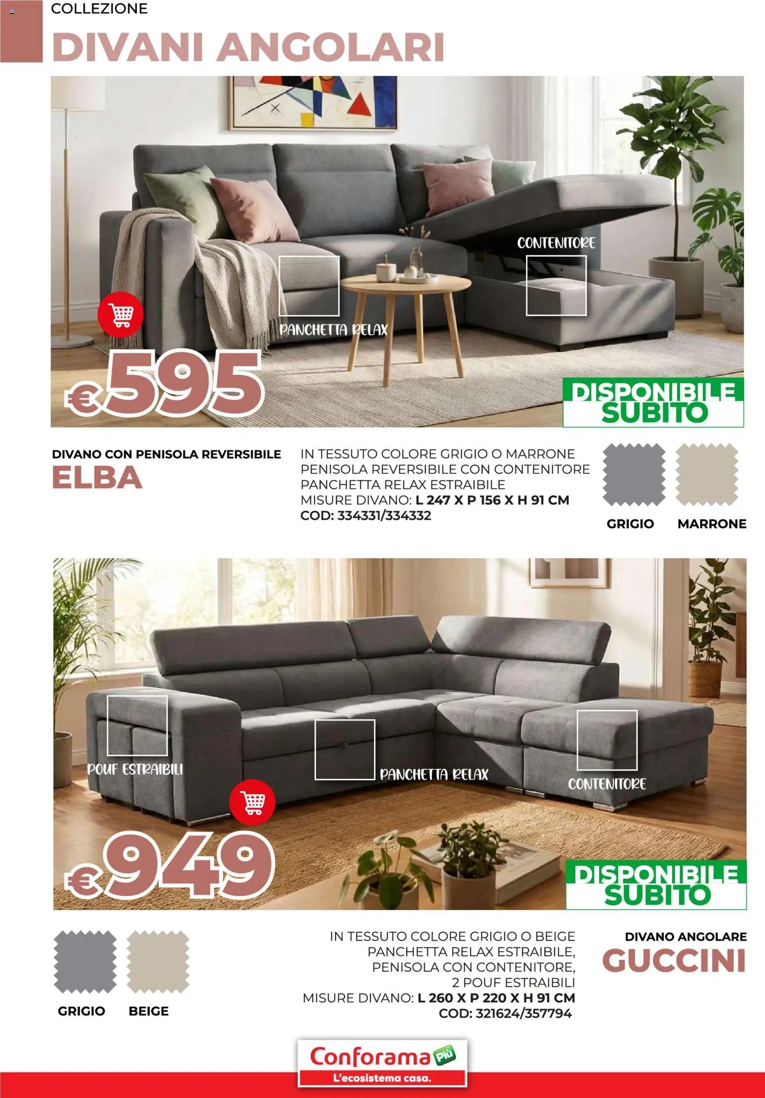 Conforama Divani catalogo (2026-02-11 - 2026-02-28)