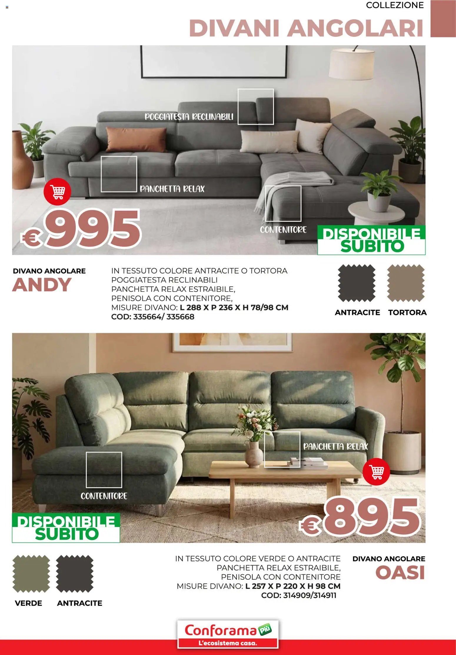 Conforama Divani catalogo (2026-02-11 - 2026-02-28)