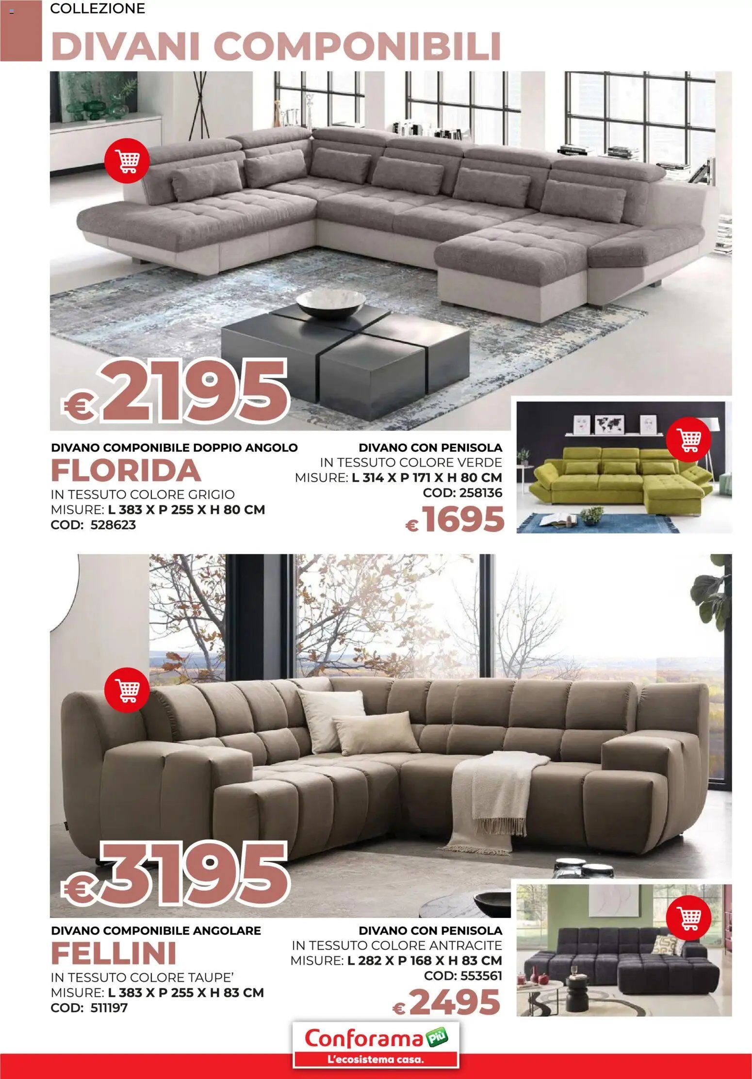 Conforama Divani catalogo (2026-02-11 - 2026-02-28)
