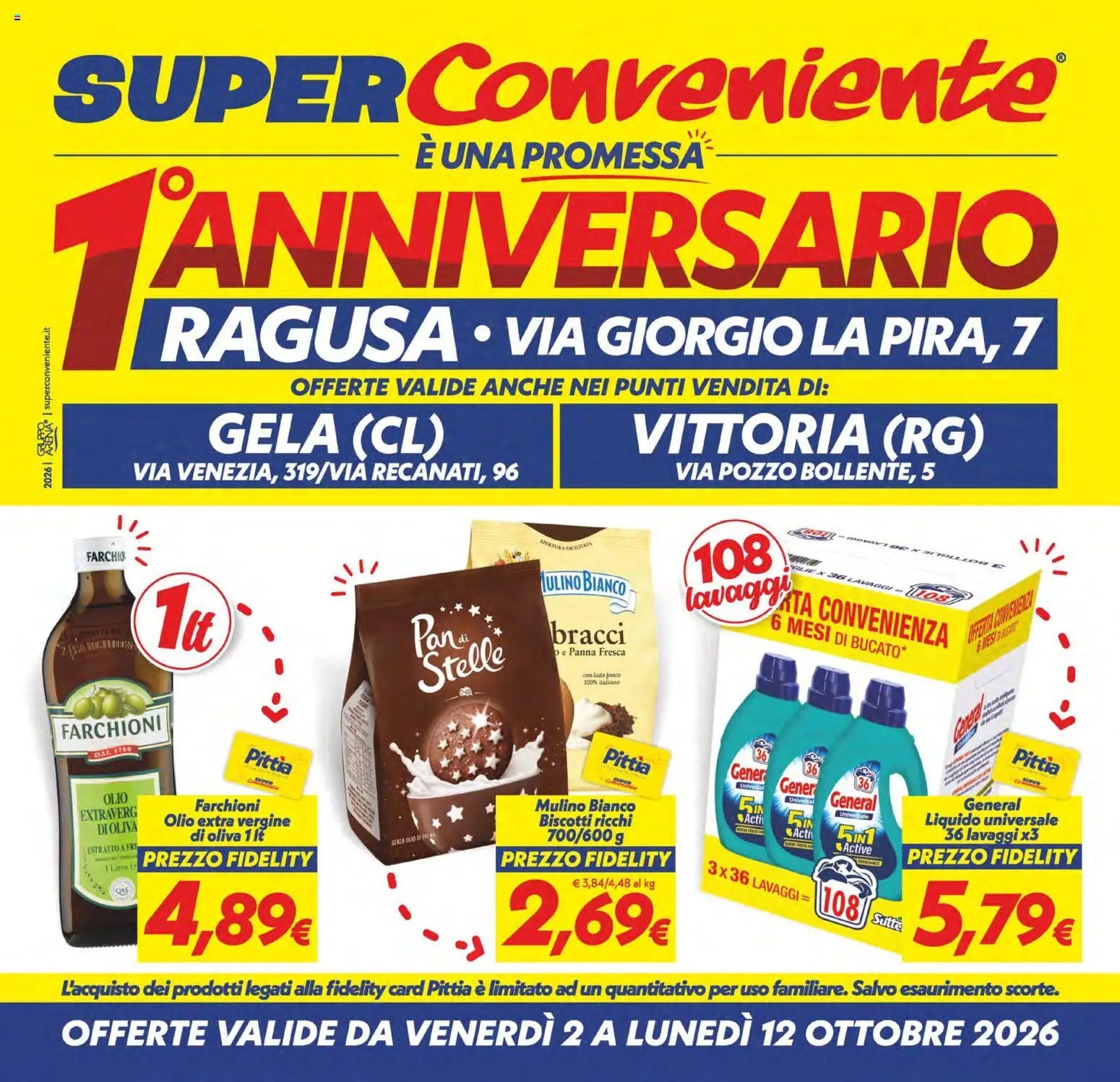 SuperConveniente volantino Gela, Vittoria