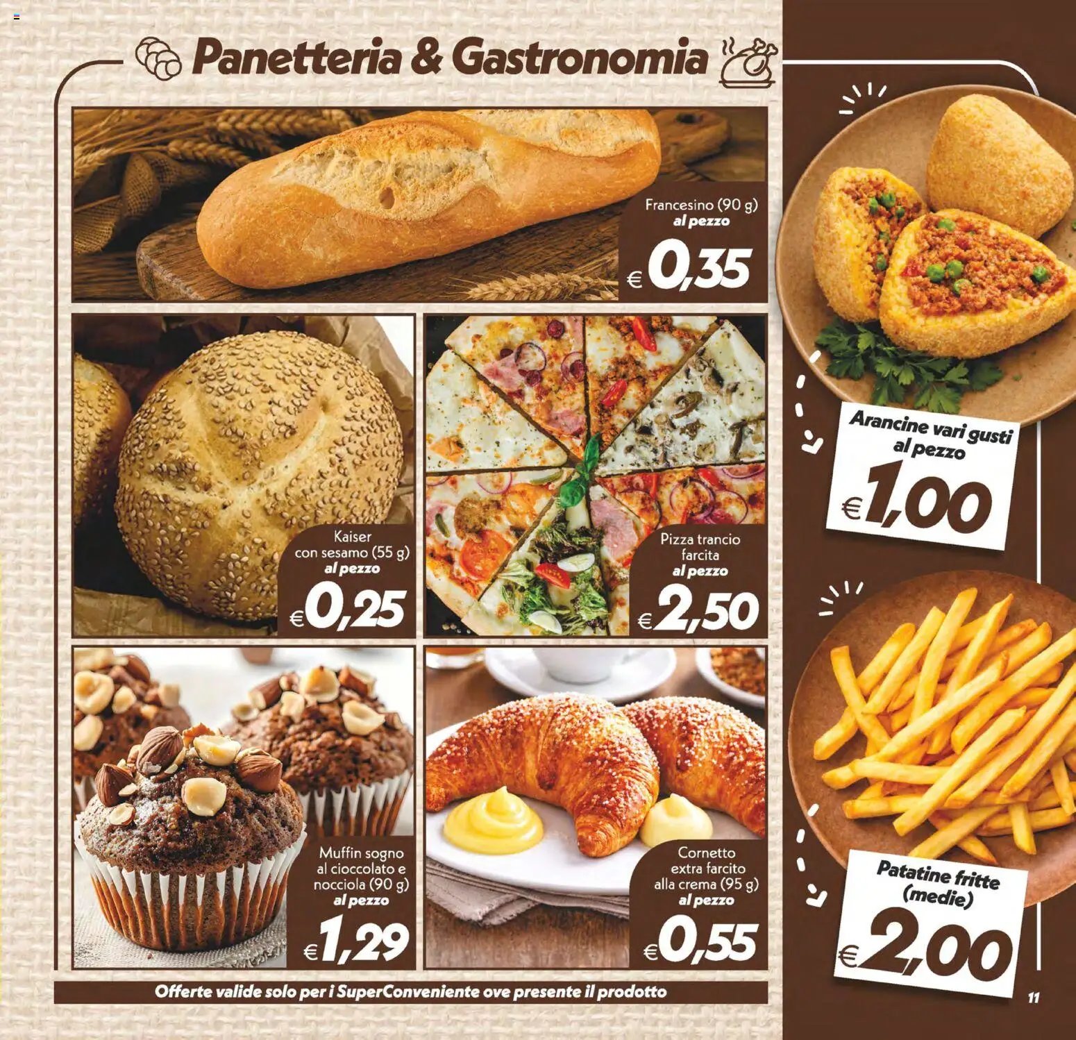SuperConveniente volantino Gela, Vittoria