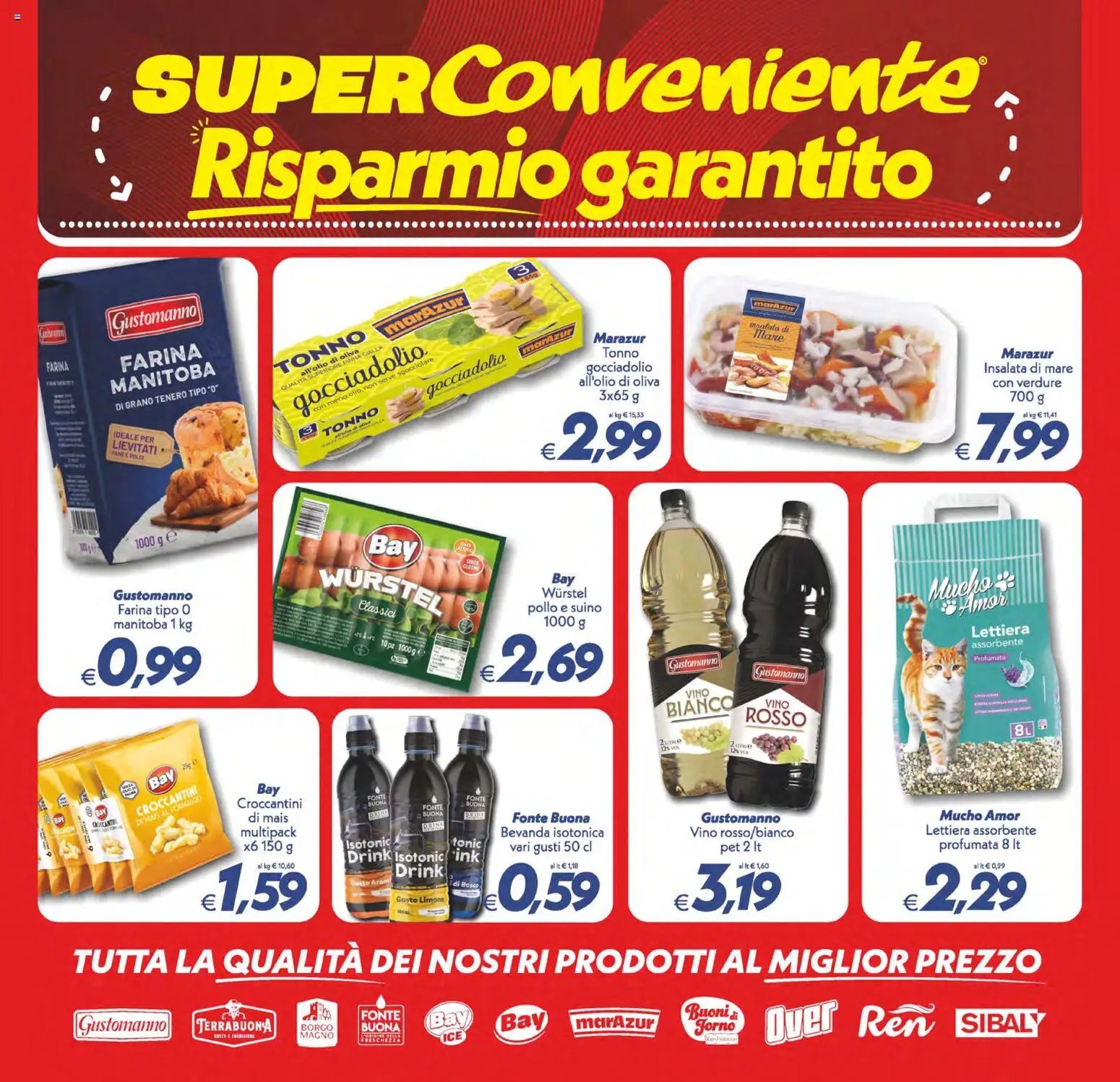 SuperConveniente volantino Gela, Vittoria
